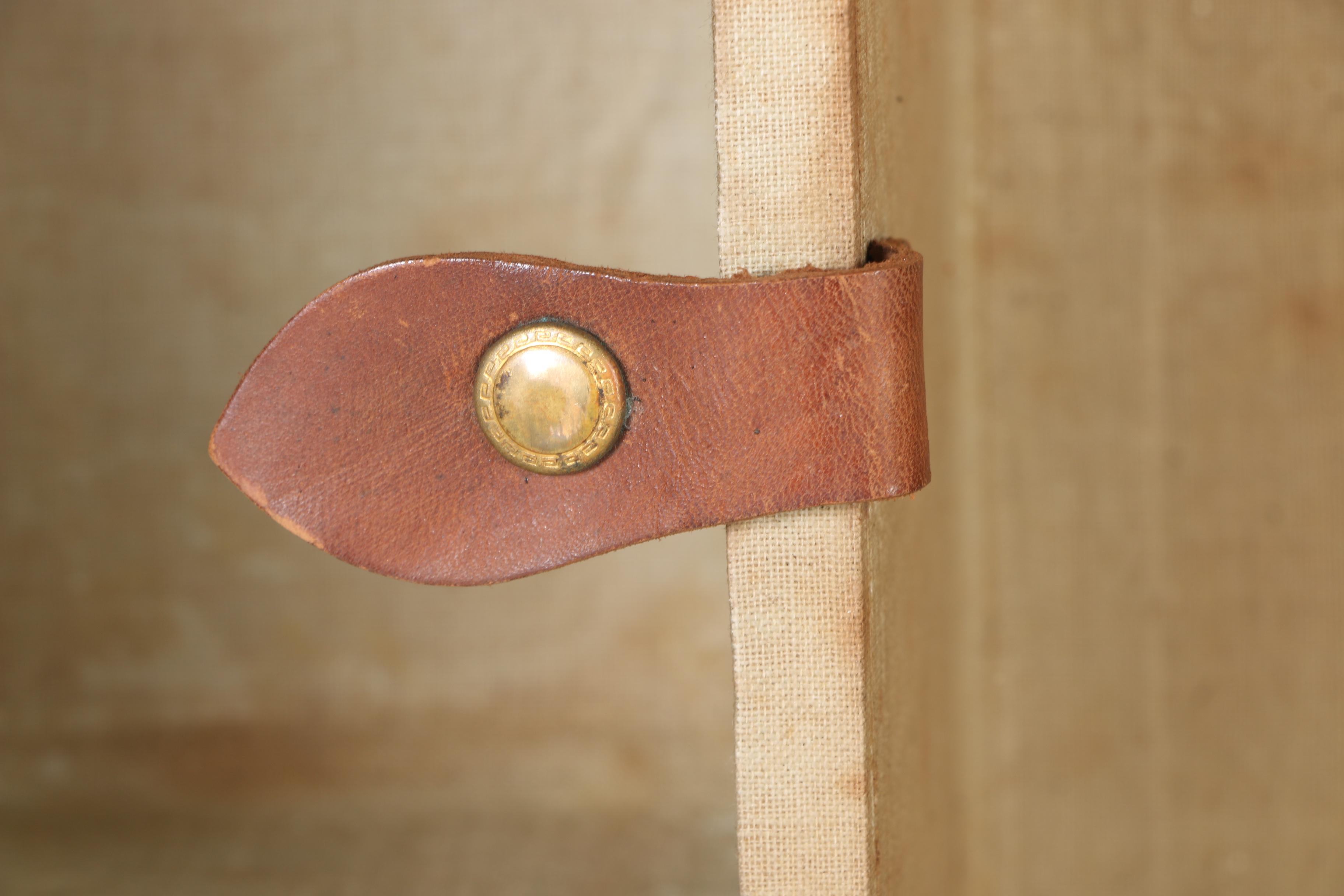Antique Steamer Trunk by A.E. Meek Trunk & Bag Company