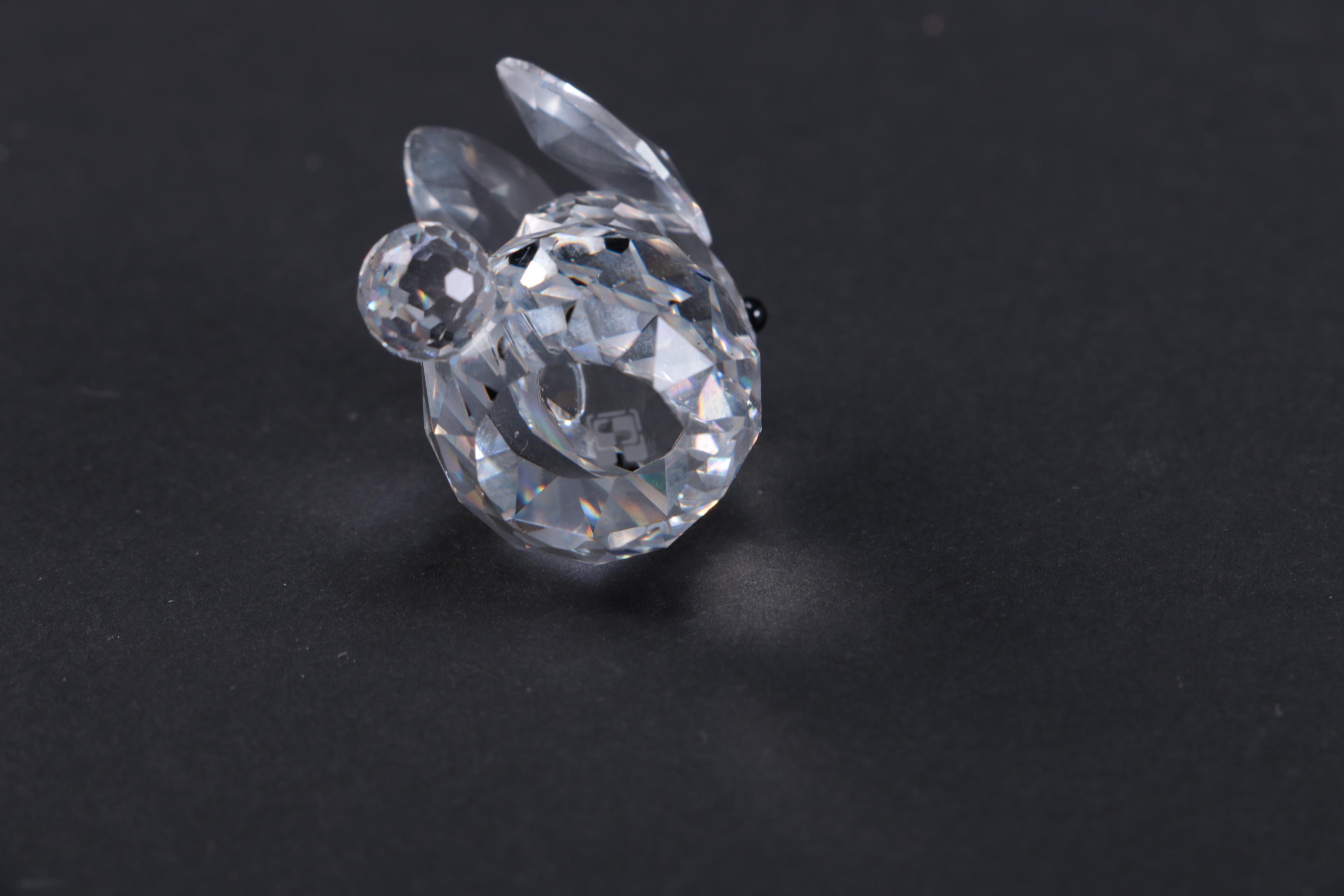 Collection of CrystalPaperweights Including Swarovski