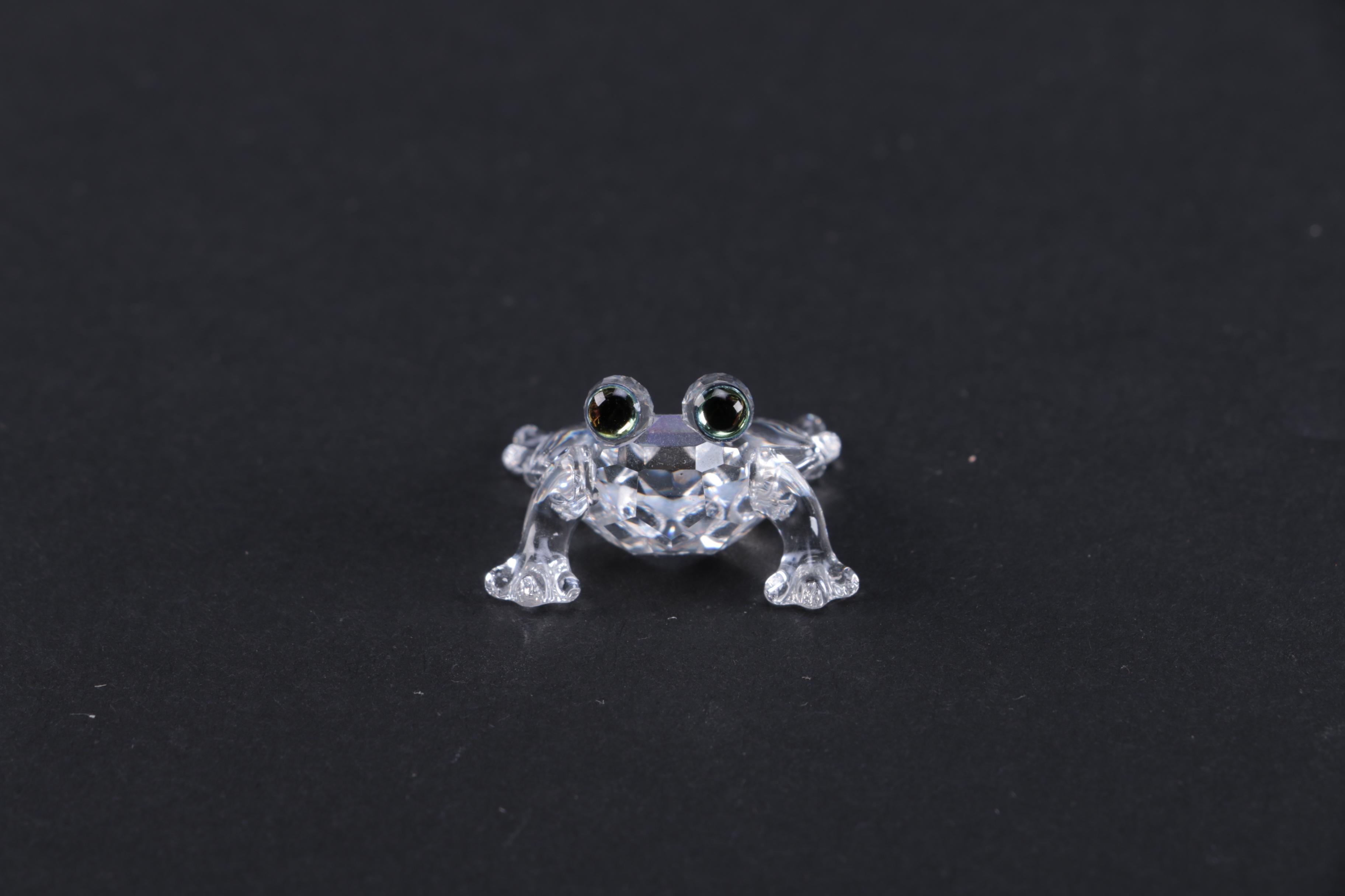 Collection of CrystalPaperweights Including Swarovski