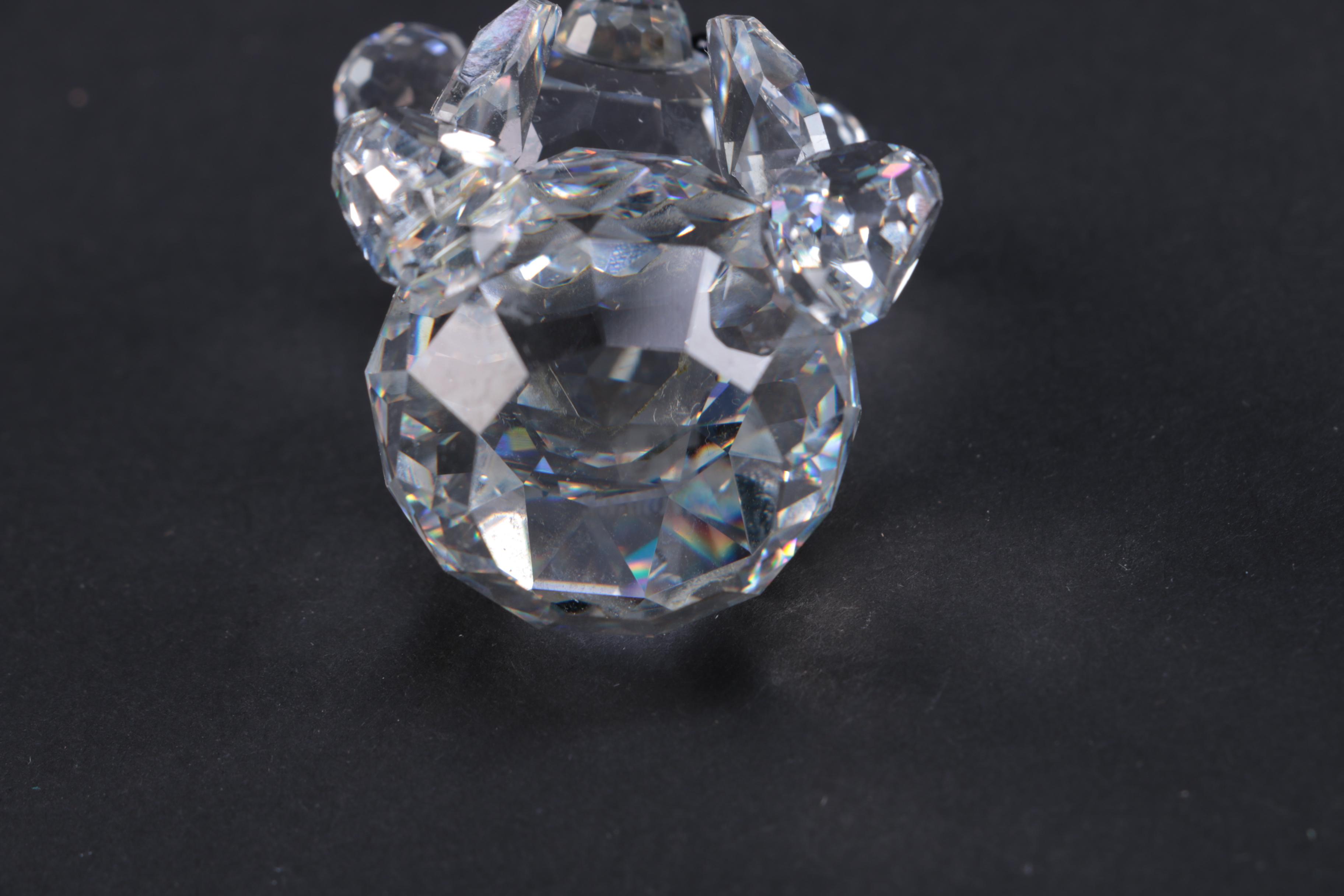 Collection of CrystalPaperweights Including Swarovski