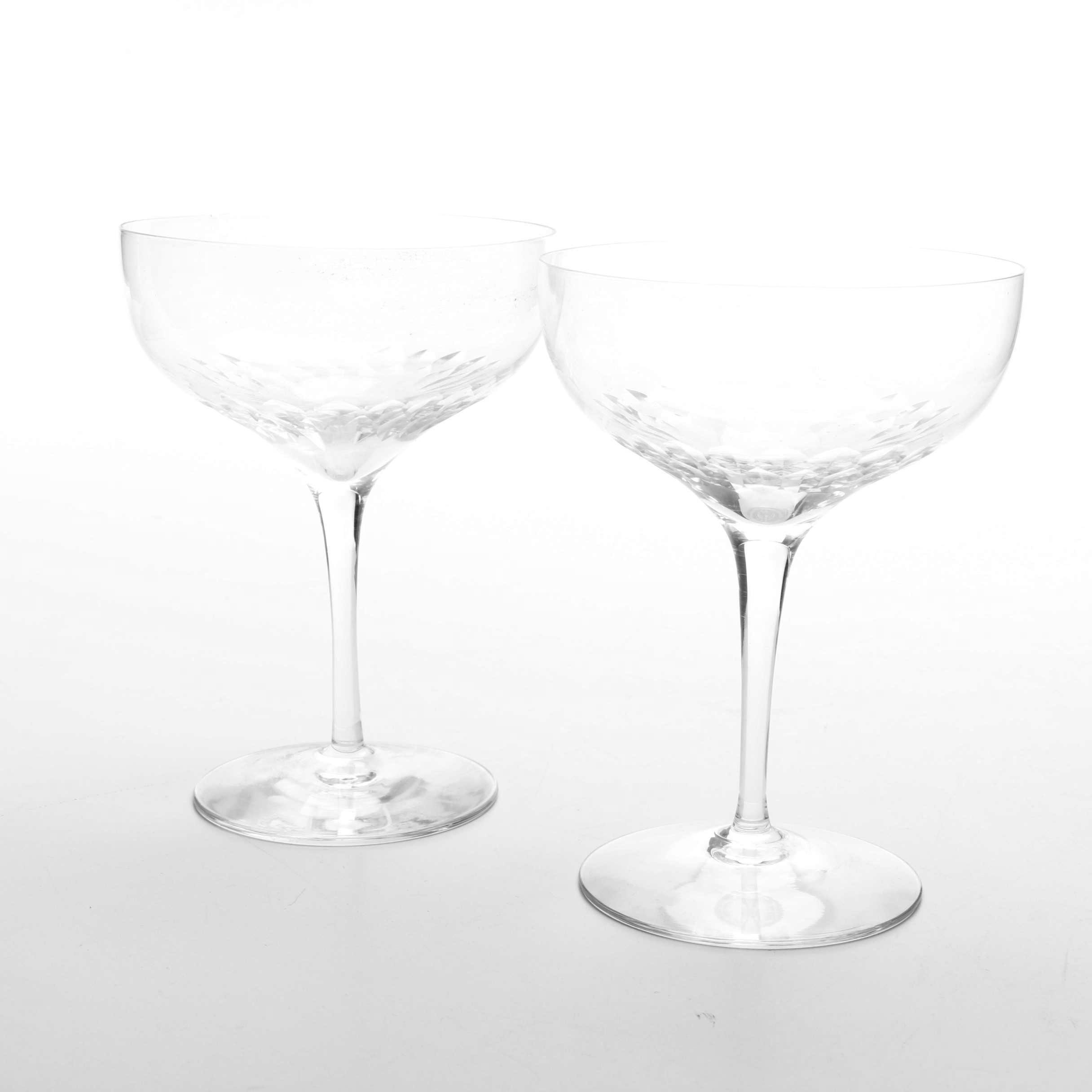 Orrefors "Prelude" Champagne Glasses