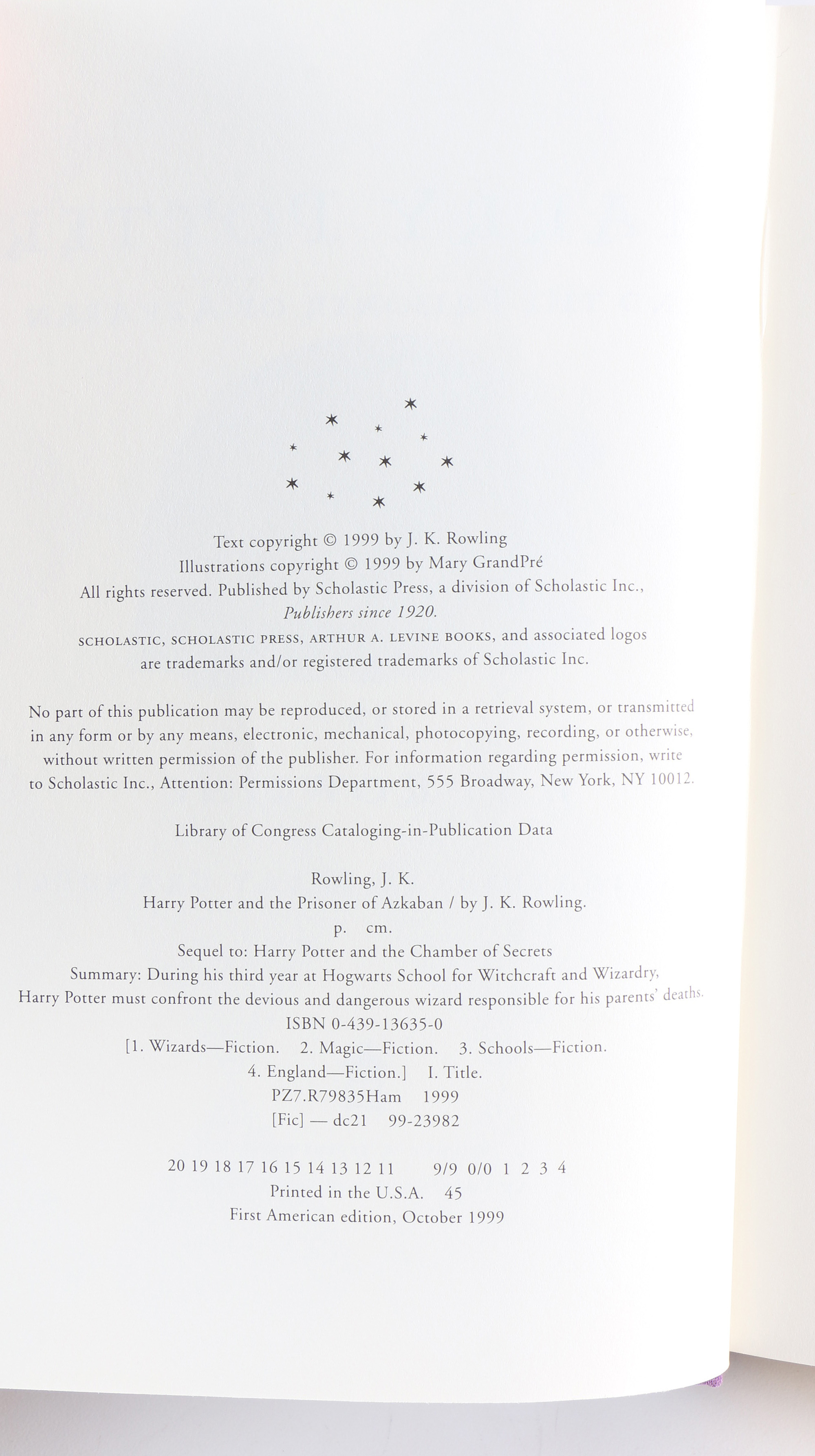 Complete "Harry Potter" Series Including First Editions