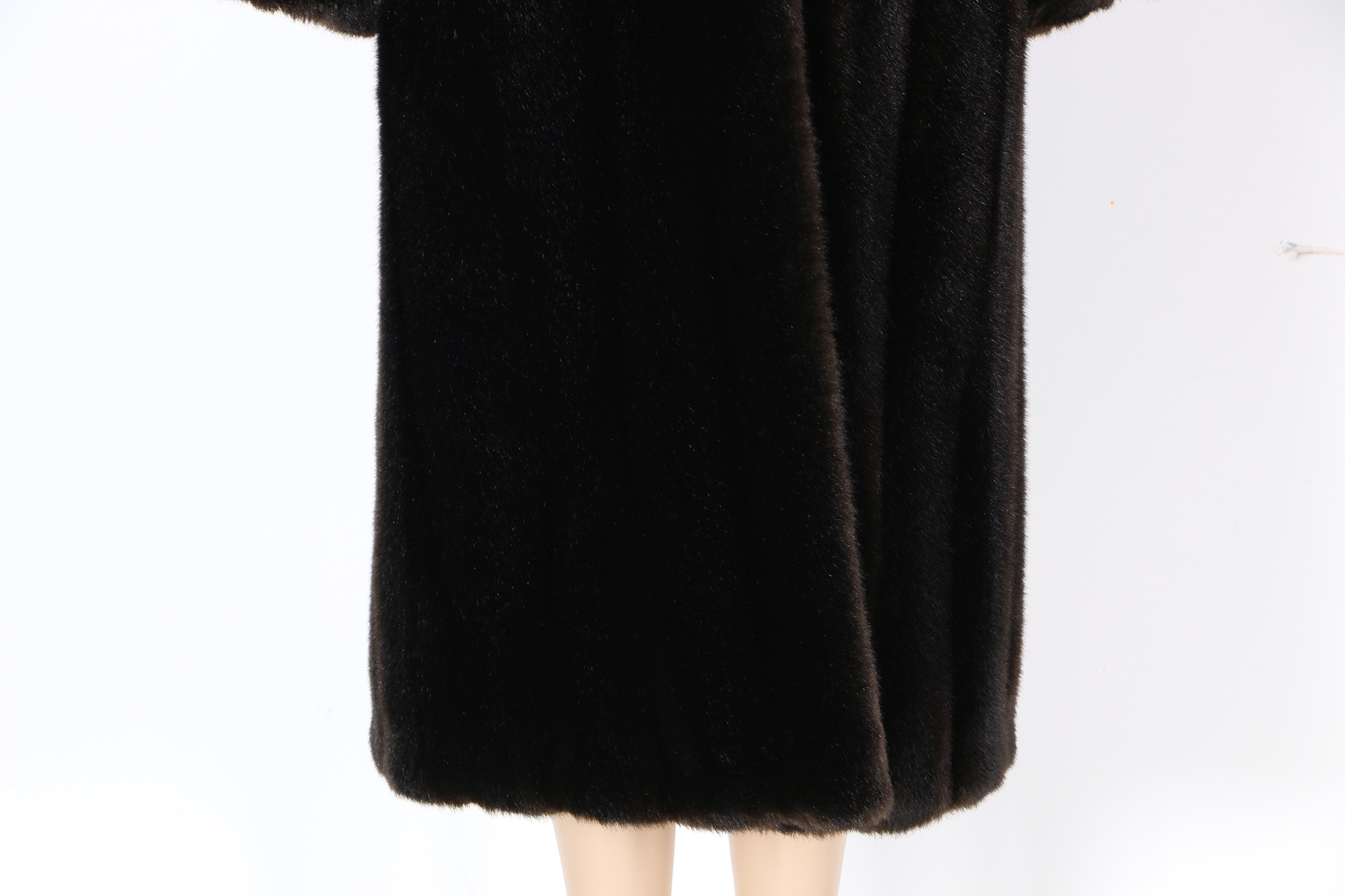 Vintage Sportowne Faux Fur Women's Dress Coat and Hat