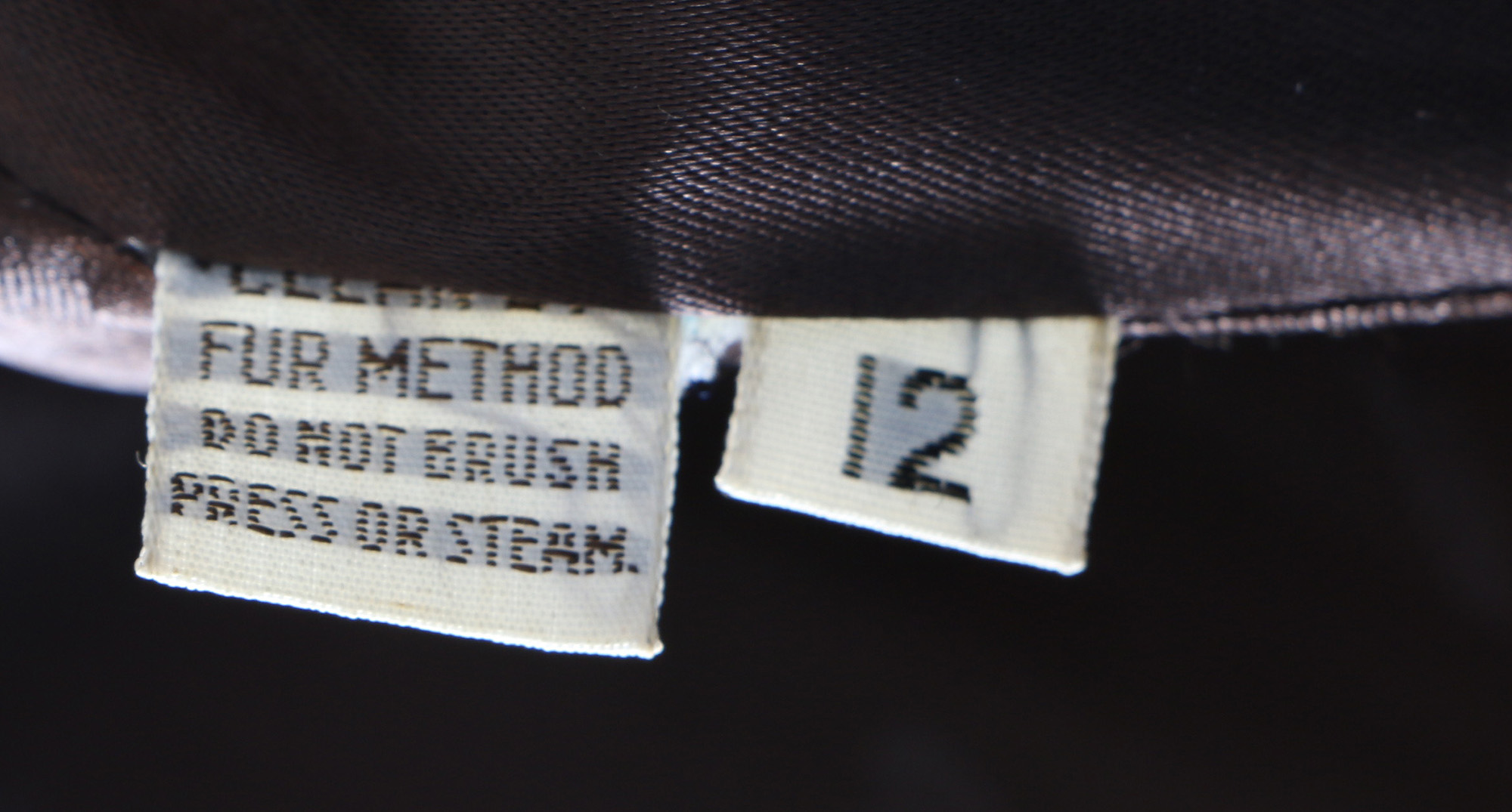 Vintage Sportowne Faux Fur Women's Dress Coat and Hat