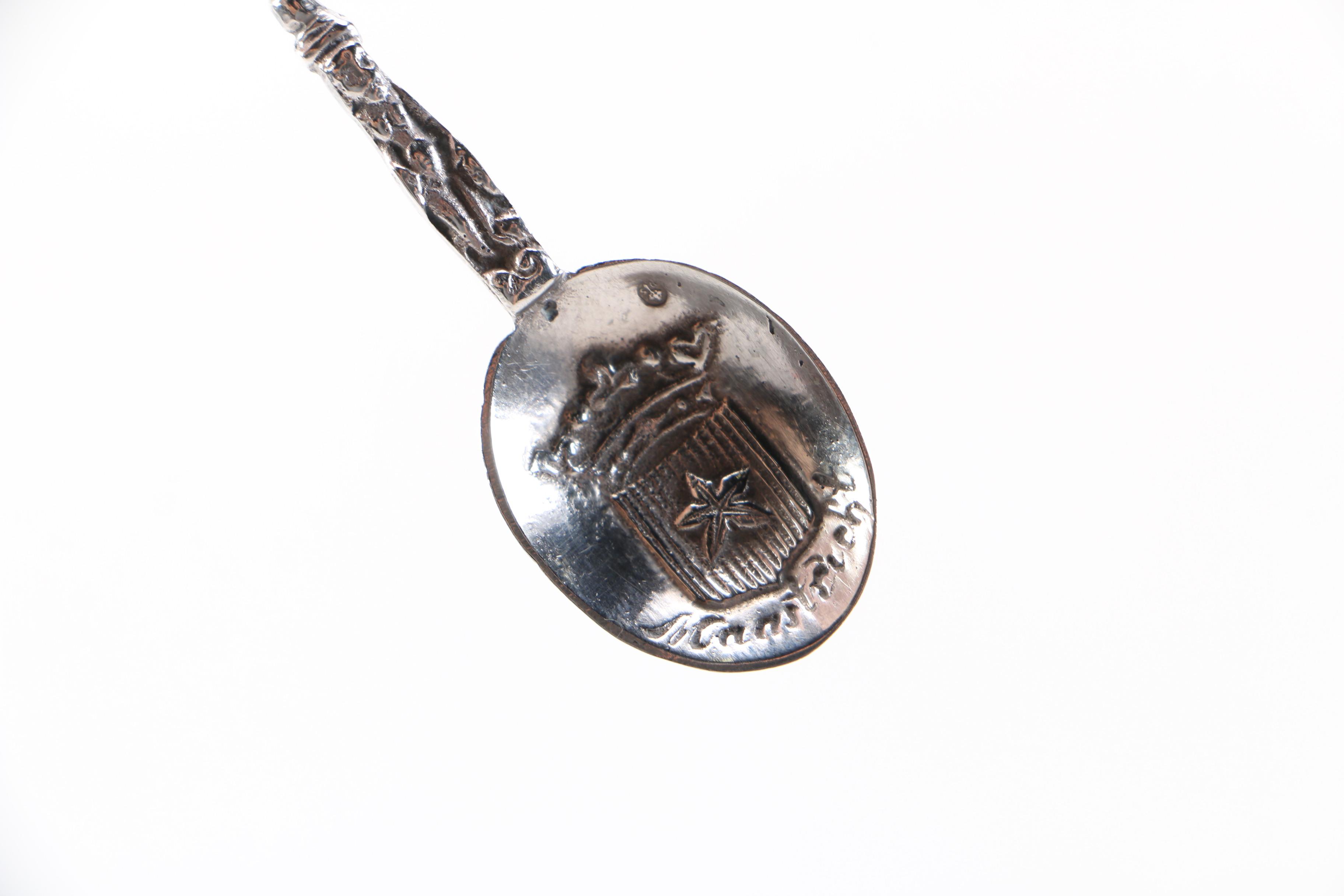 Collection of Sterling Silver Souvenir Spoons