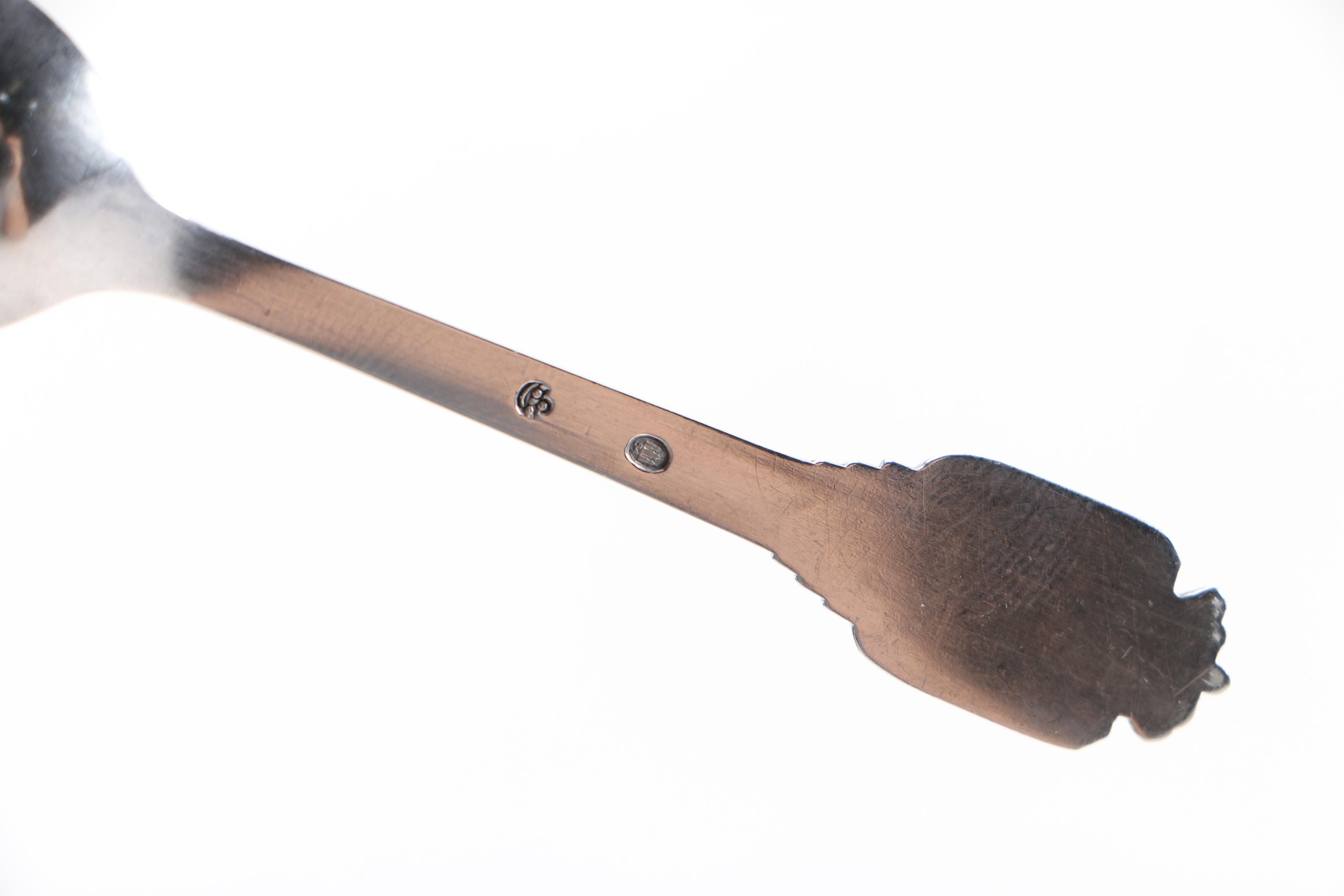 Collection of Sterling Silver Souvenir Spoons