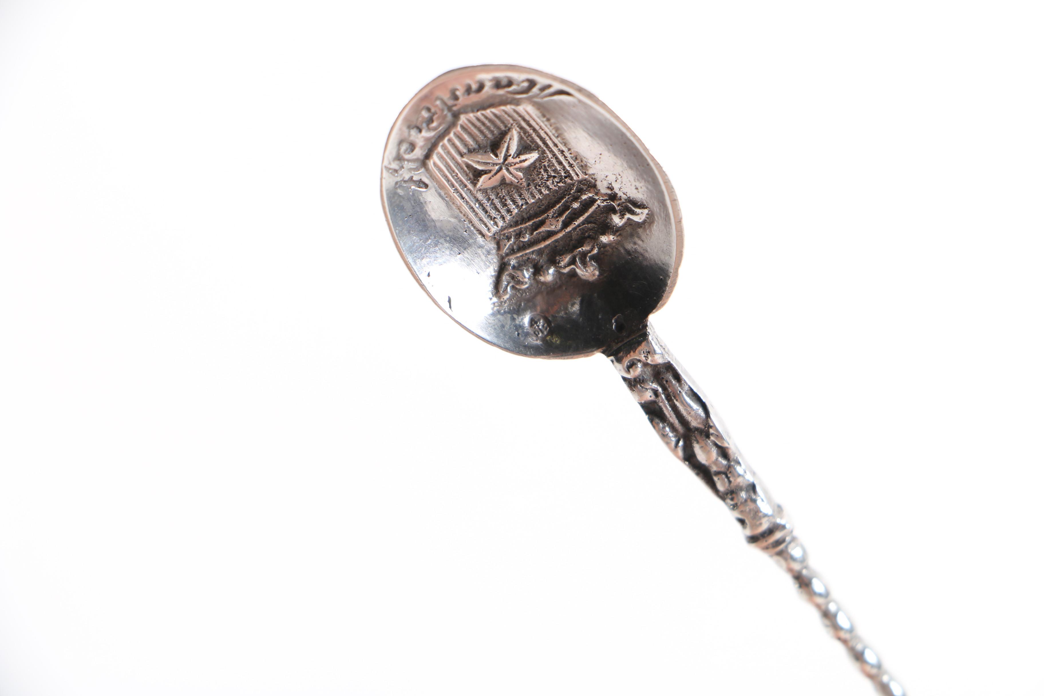 Collection of Sterling Silver Souvenir Spoons