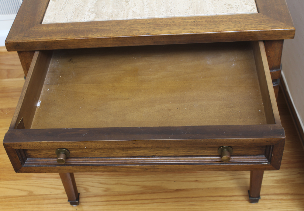 Pair of Sheraton Style Side Tables from Fine Furniture by Gordon's Inc.