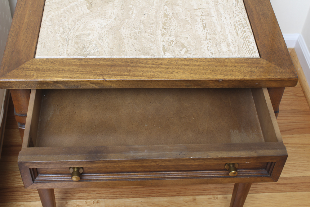 Pair of Sheraton Style Side Tables from Fine Furniture by Gordon's Inc.