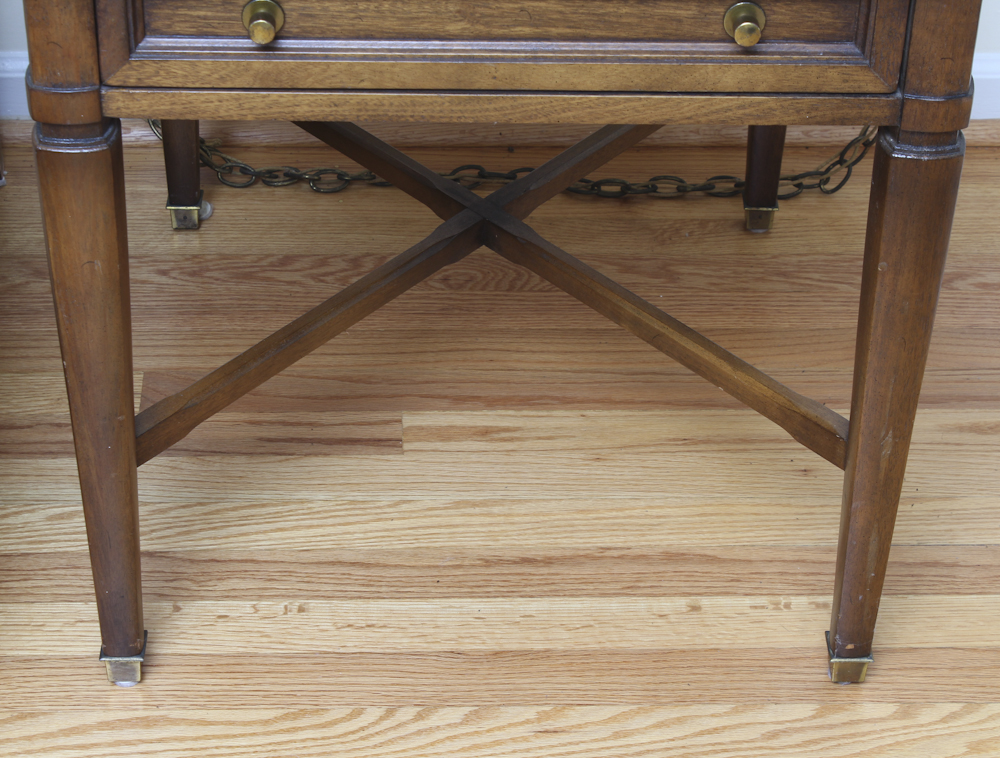 Pair of Sheraton Style Side Tables from Fine Furniture by Gordon's Inc.