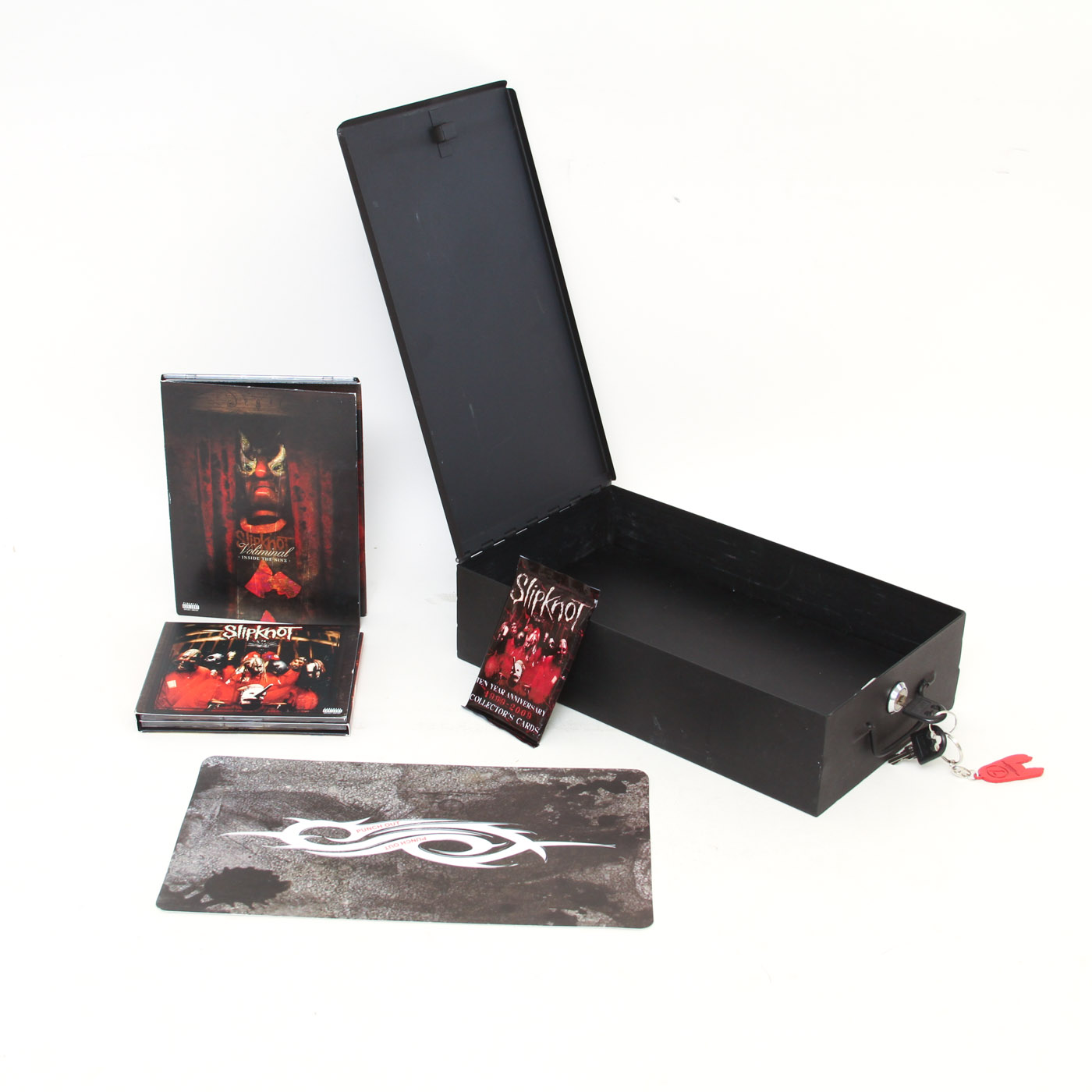 Slipknot 10-Year Anniversary Promotional Lock Box with CD and DVD