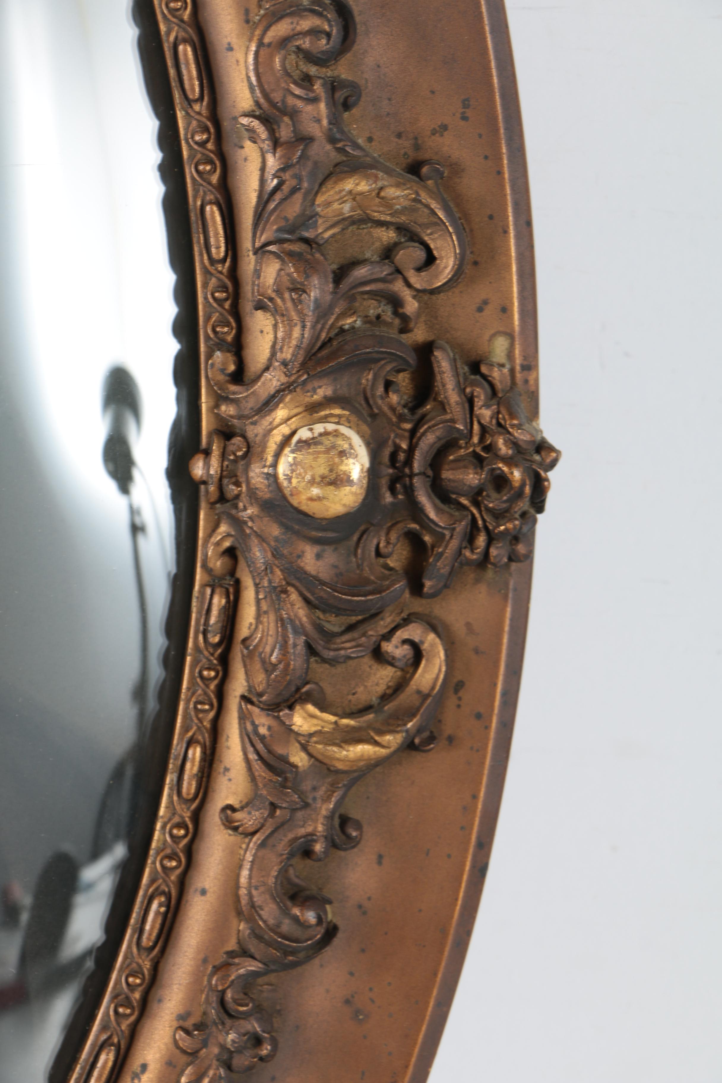 Antique Oval Cryayon Portrait Of A Graduate