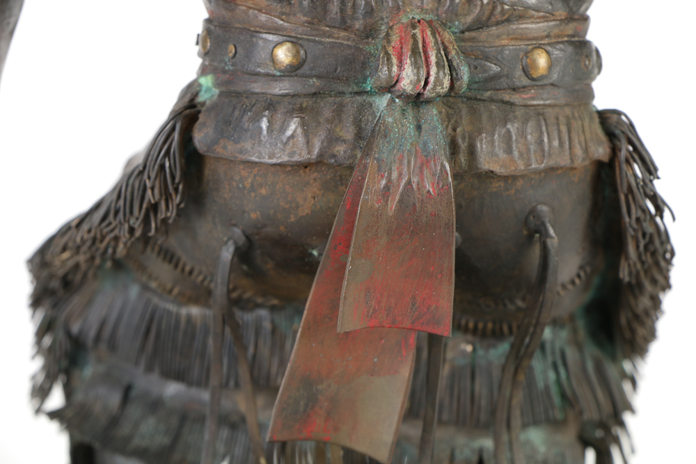 Frederick Peso Bizhiiquulin Limited Edition Copper Sculpture "Gaahe"