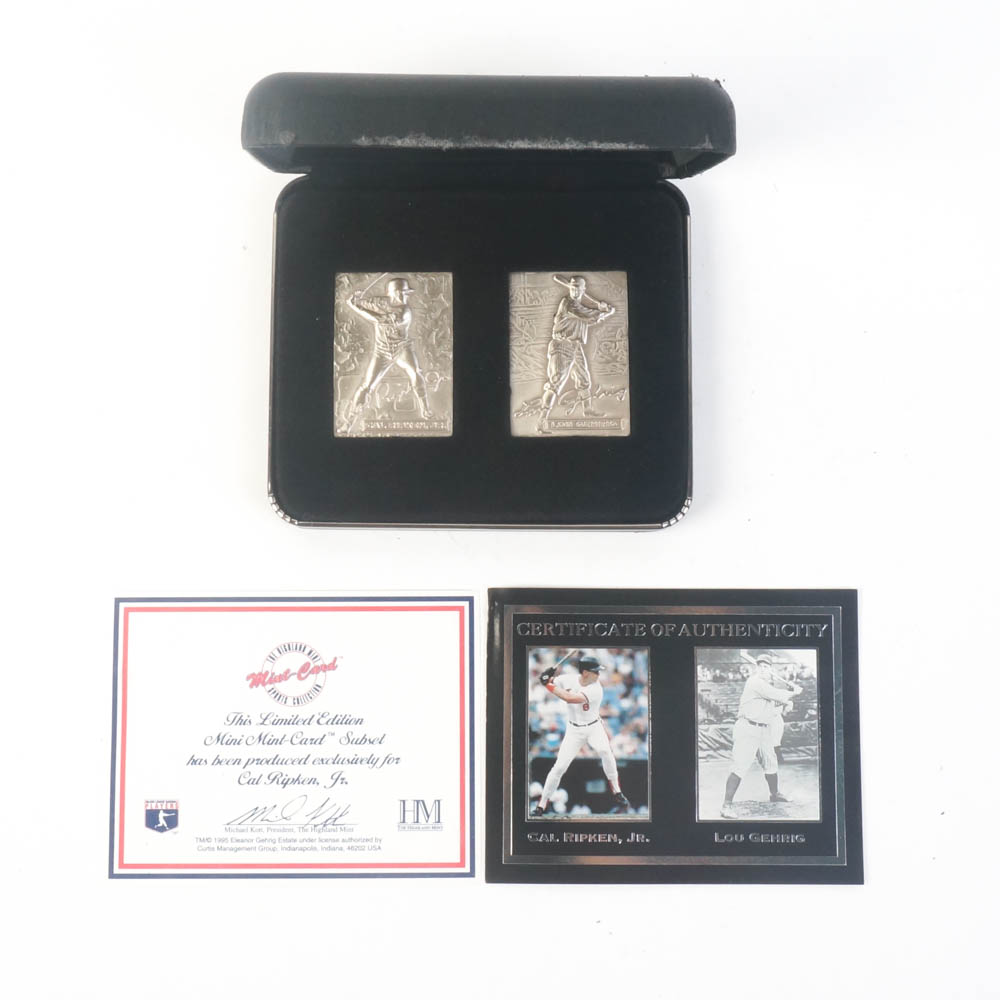 Cal Ripken, Jr. Gold Foil Trading Cards and Collectibles