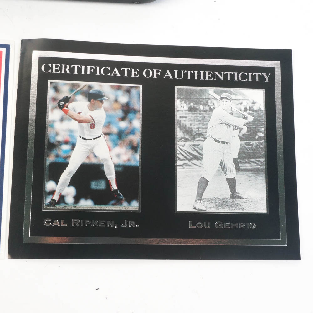 Cal Ripken, Jr. Gold Foil Trading Cards and Collectibles