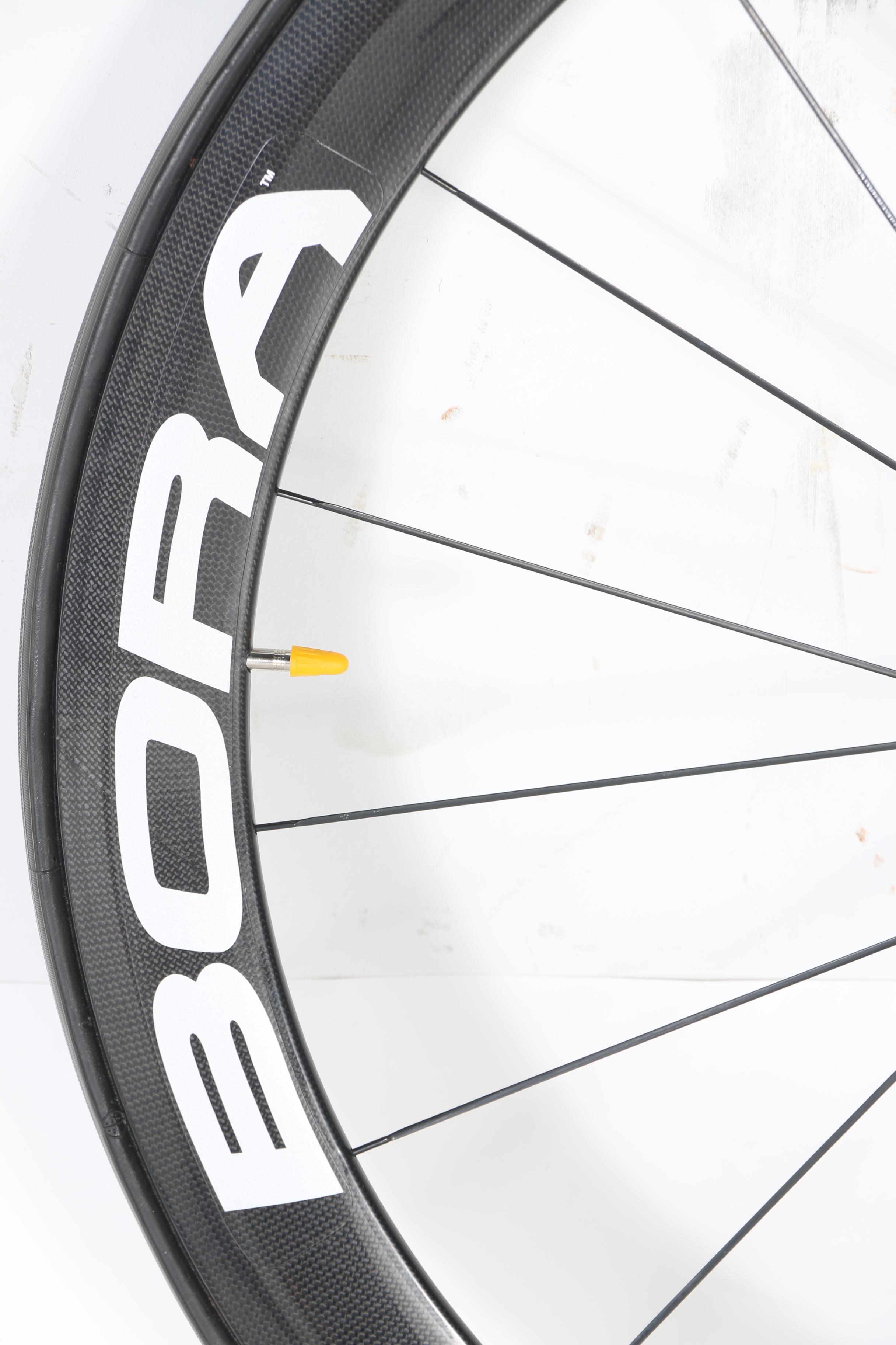 Set of Campagnolo Bora G3 Carbon Fiber Bicycle Wheels