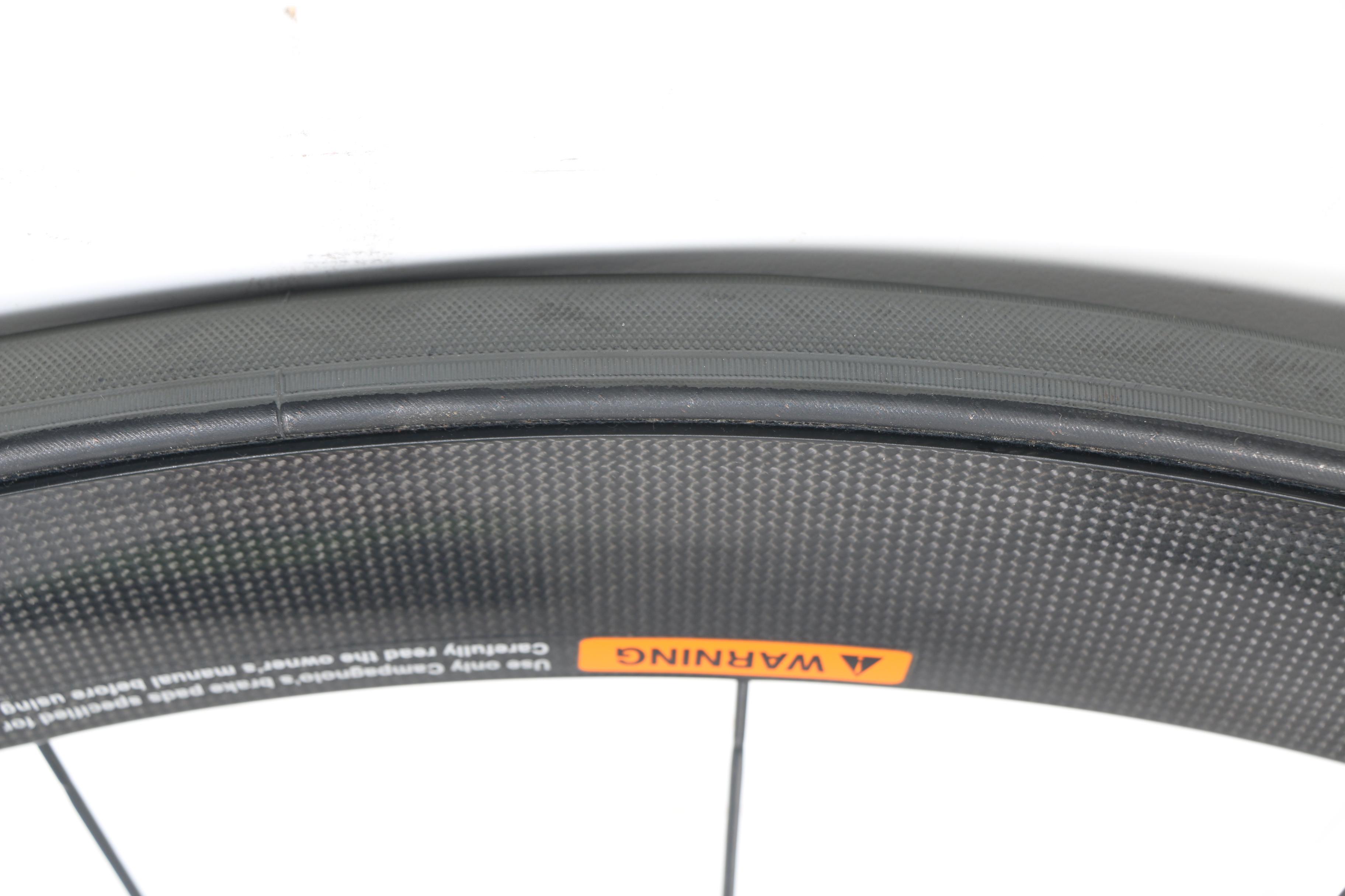 Set of Campagnolo Bora G3 Carbon Fiber Bicycle Wheels