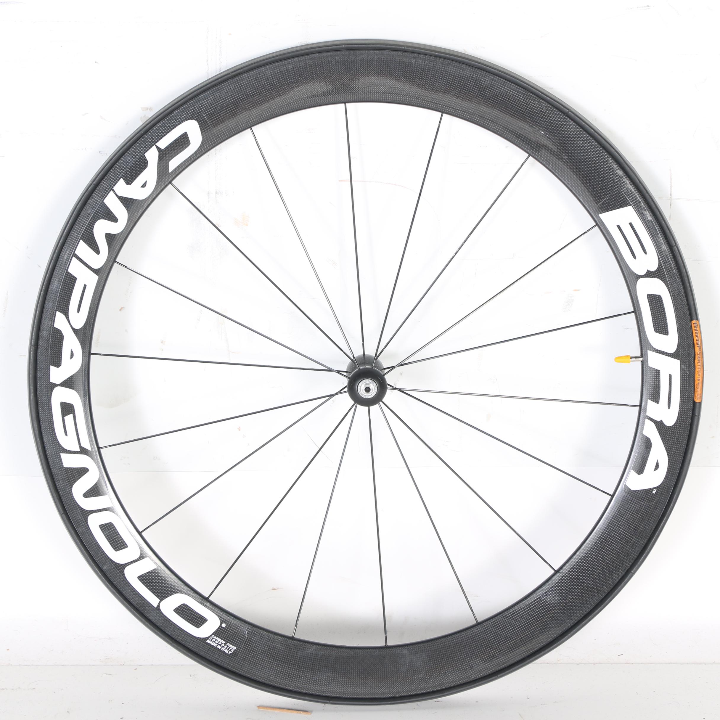 Set of Campagnolo Bora G3 Carbon Fiber Bicycle Wheels