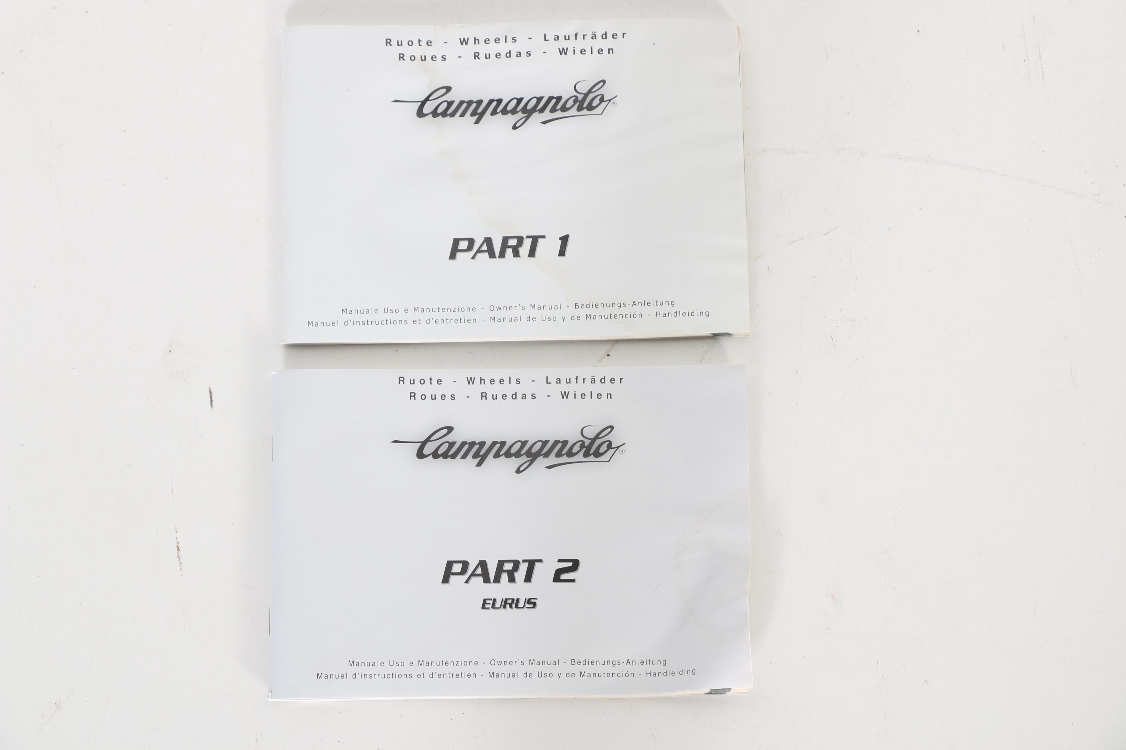 Set of Campagnolo Bora G3 Carbon Fiber Bicycle Wheels