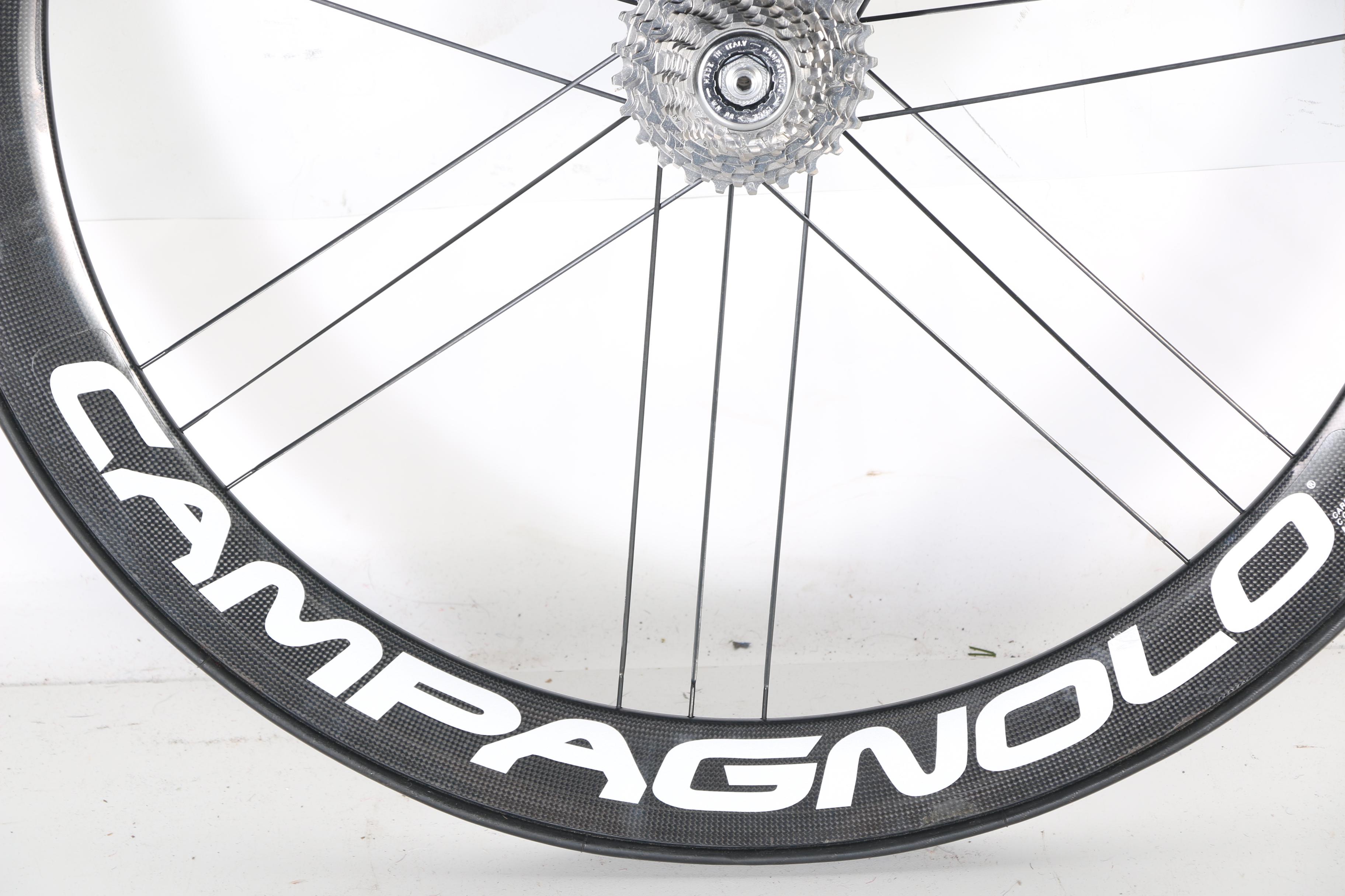 Set of Campagnolo Bora G3 Carbon Fiber Bicycle Wheels