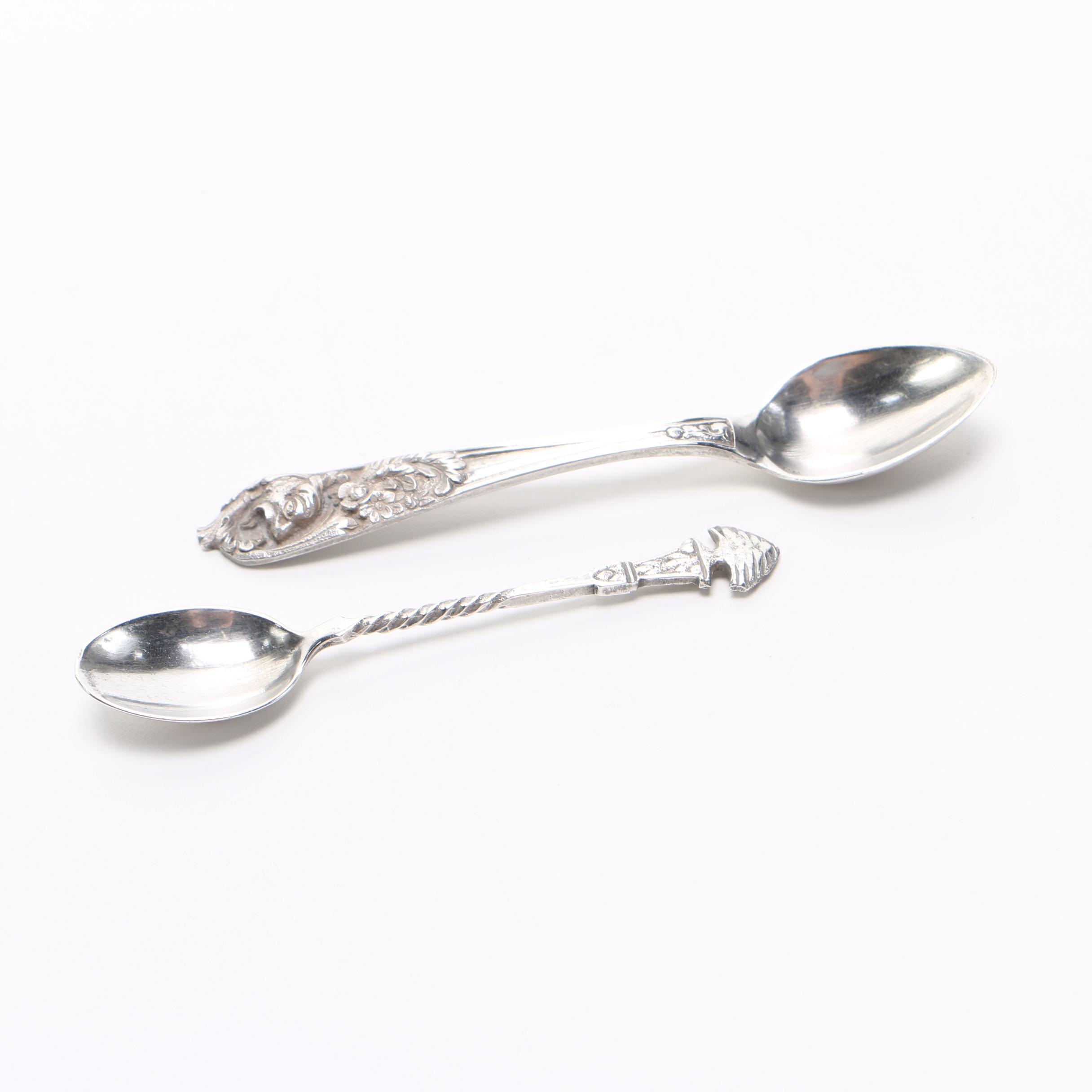 Small Coin Silver Spoons