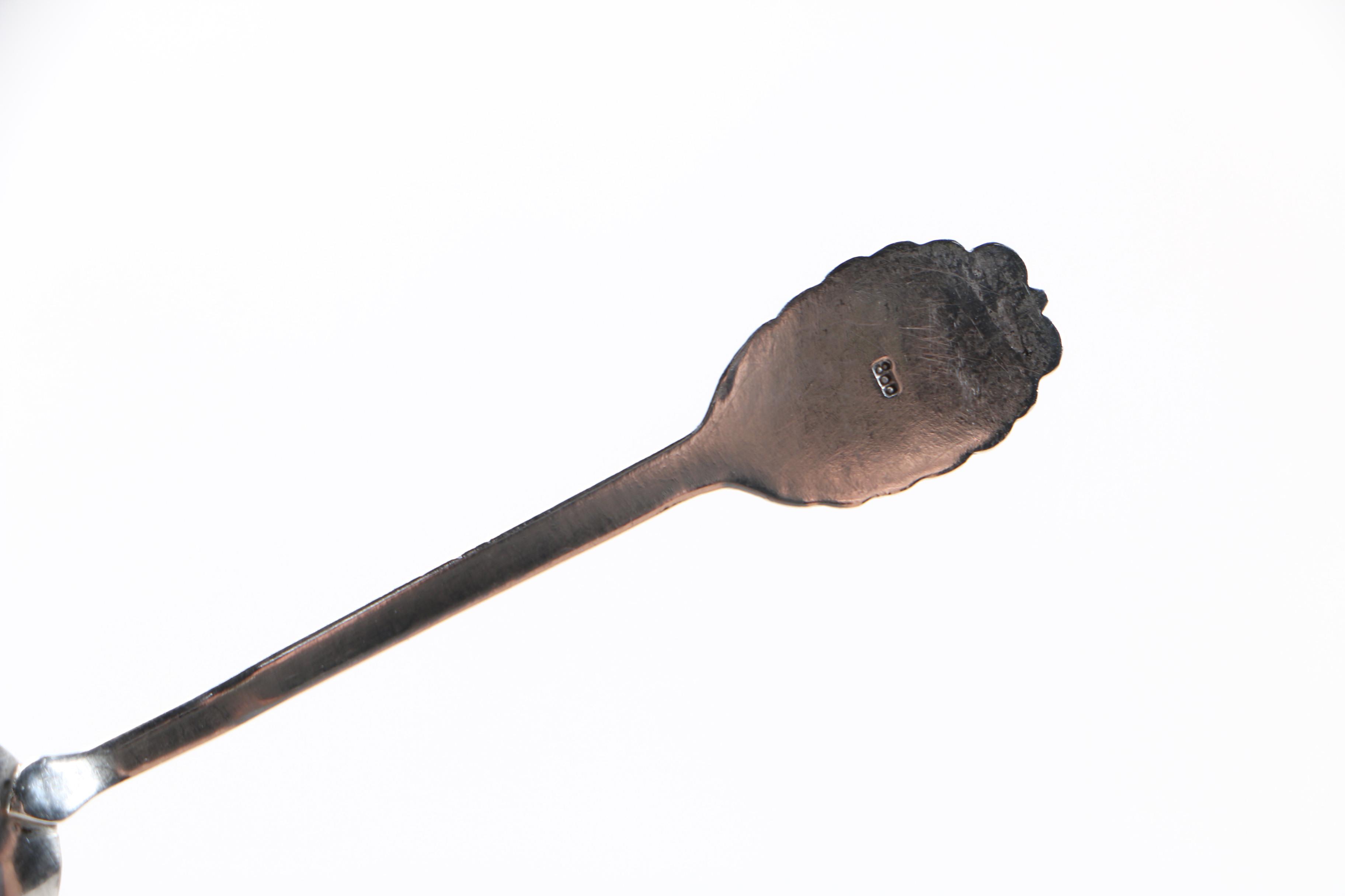 Assortment of 800 Silver Souvenir Spoons