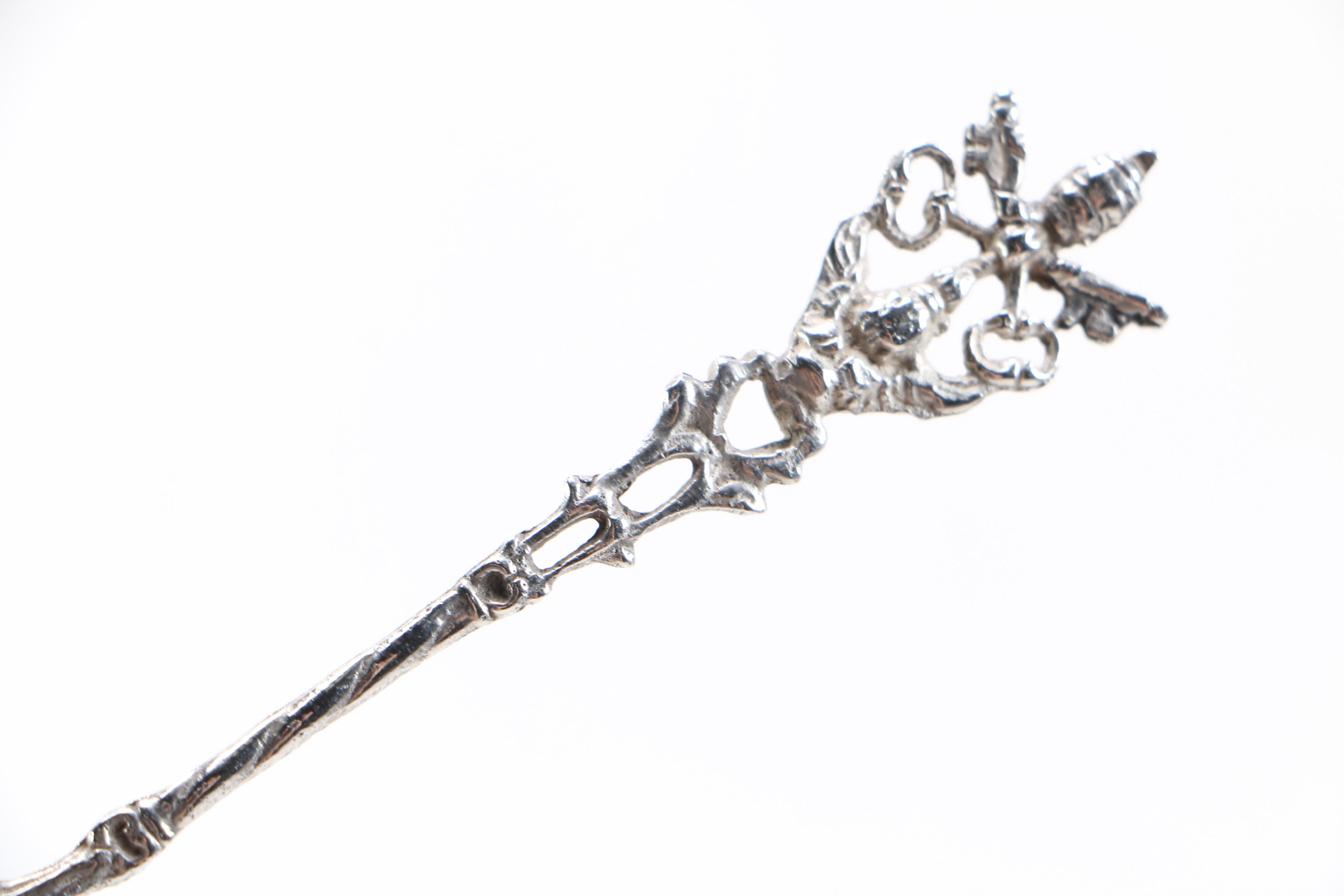 Assortment of 800 Silver Souvenir Spoons