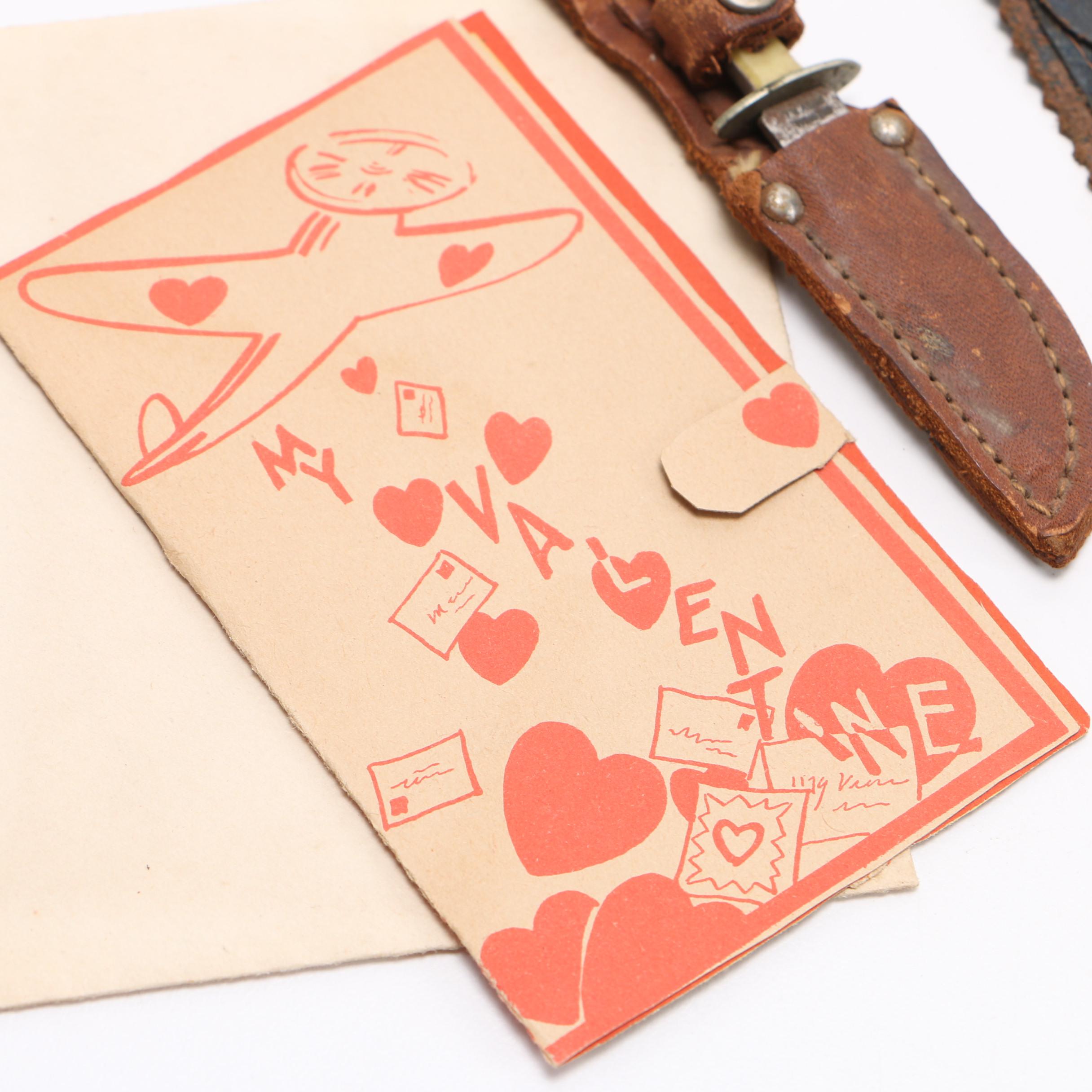 Miniature Toys and Vintage Greeting Cards