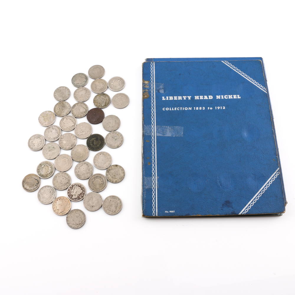 Group of 56 Various Liberty Nickels