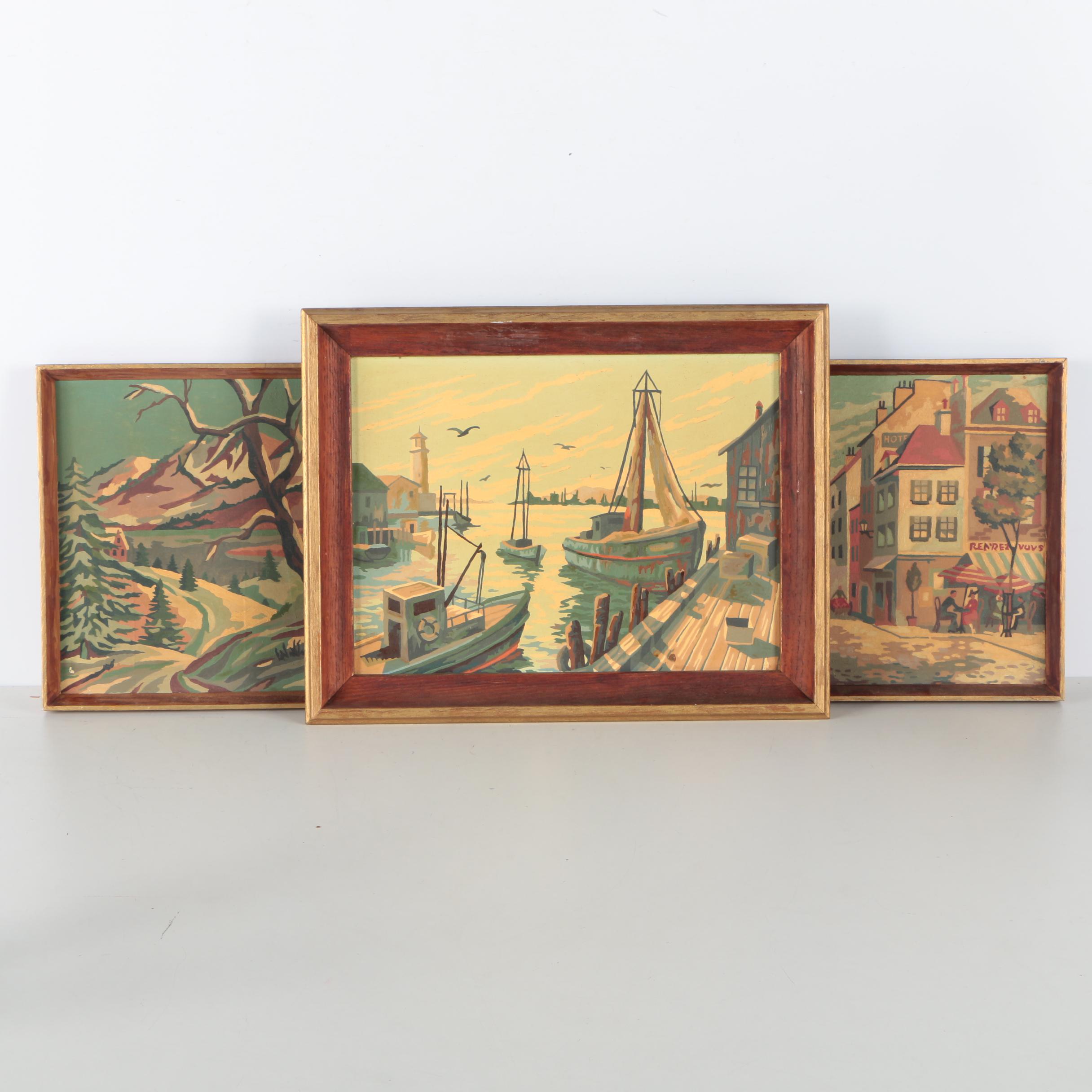 Acrylic Paintings of Landscape Scenes