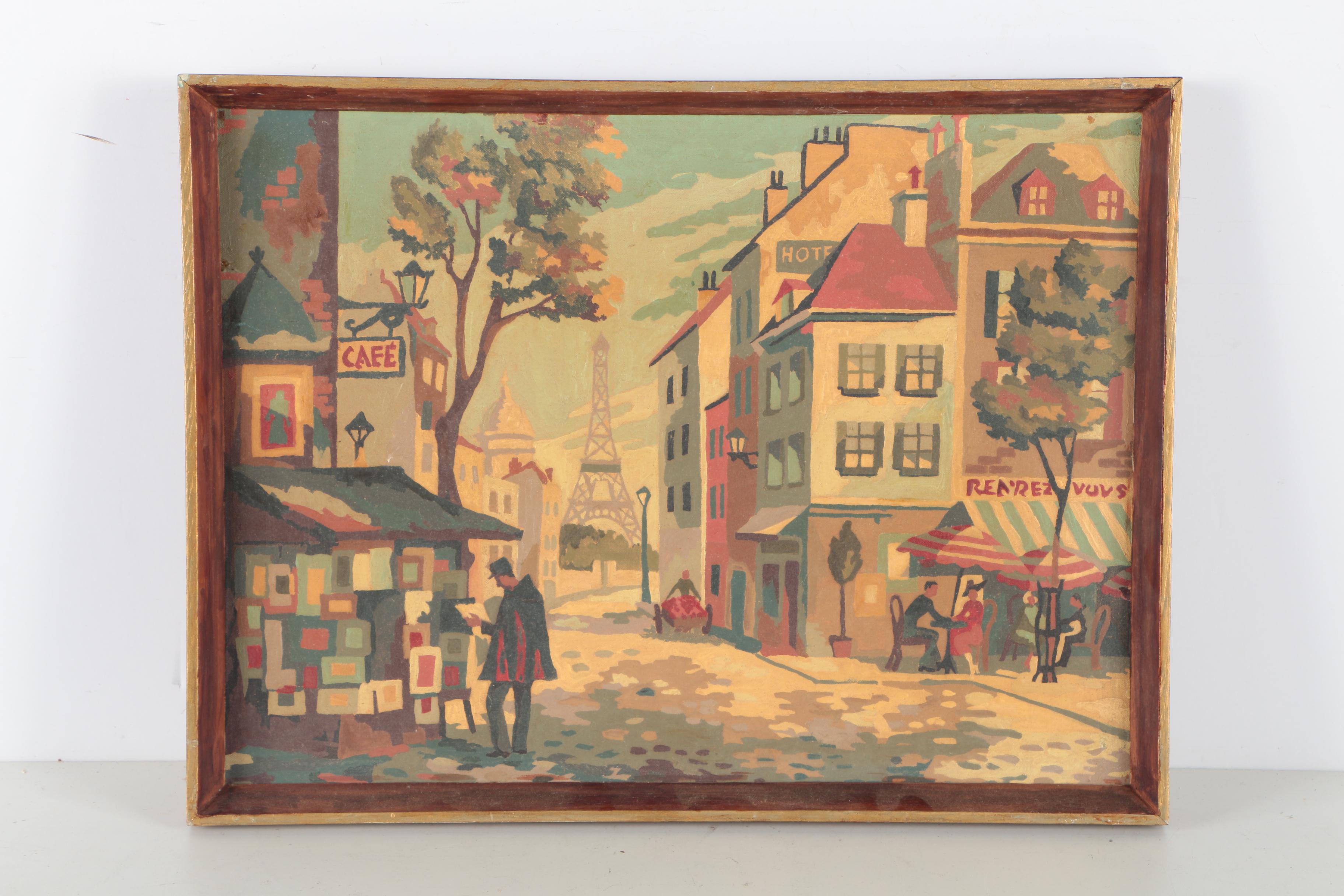 Acrylic Paintings of Landscape Scenes