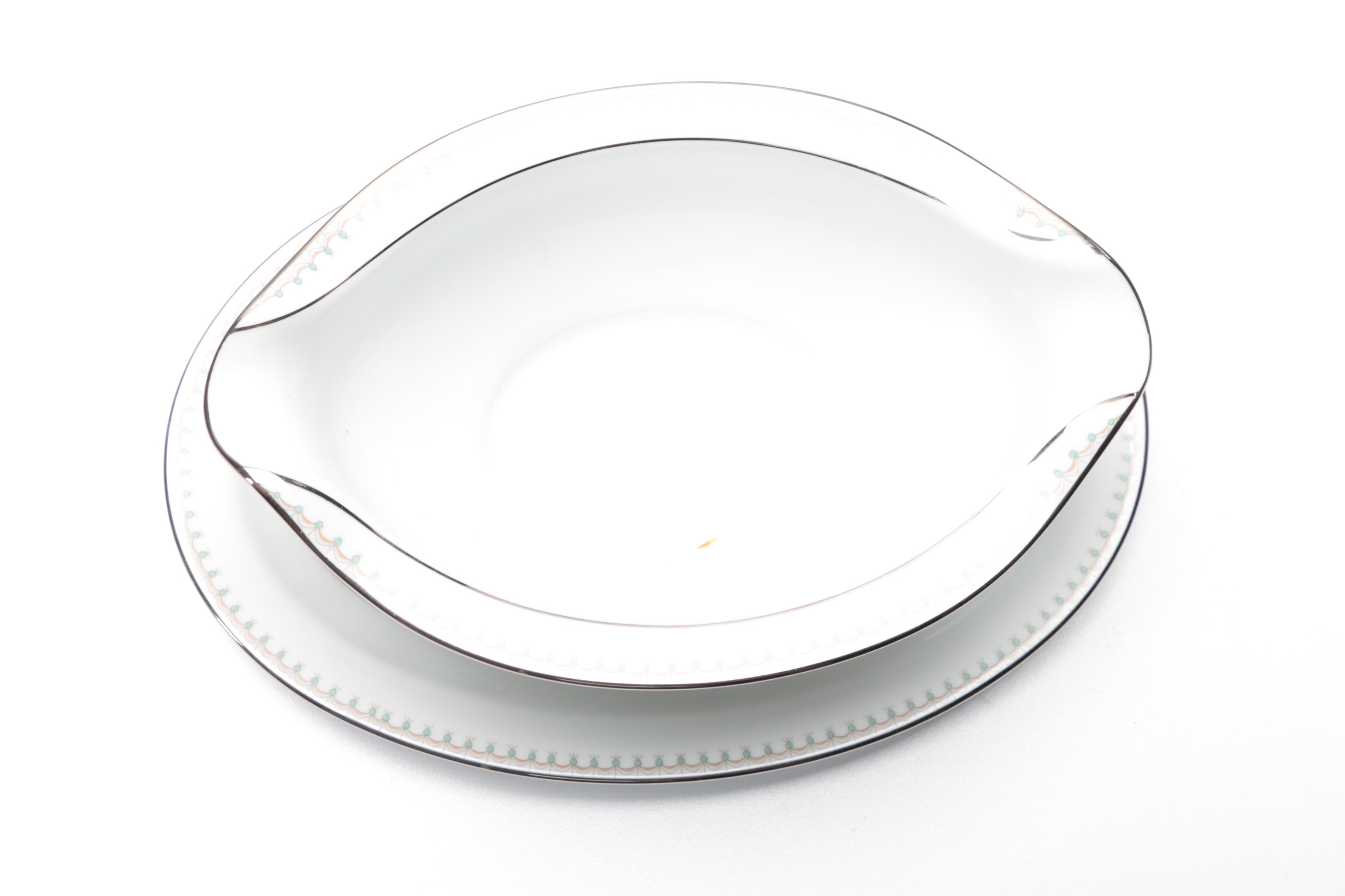 Noritake "Fairmont" Porcelain Dinner Service Circa 1960-86