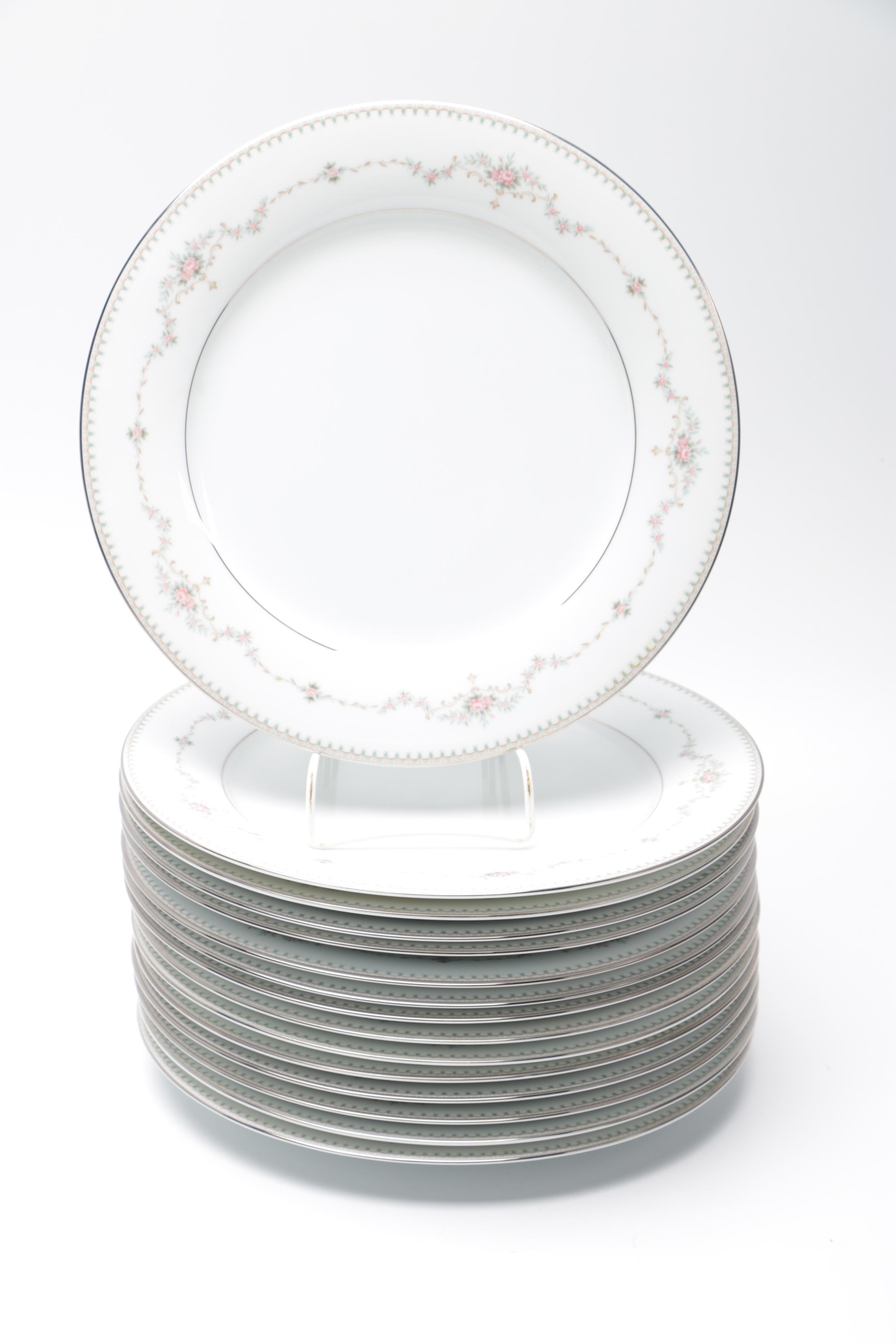 Noritake "Fairmont" Porcelain Dinner Service Circa 1960-86