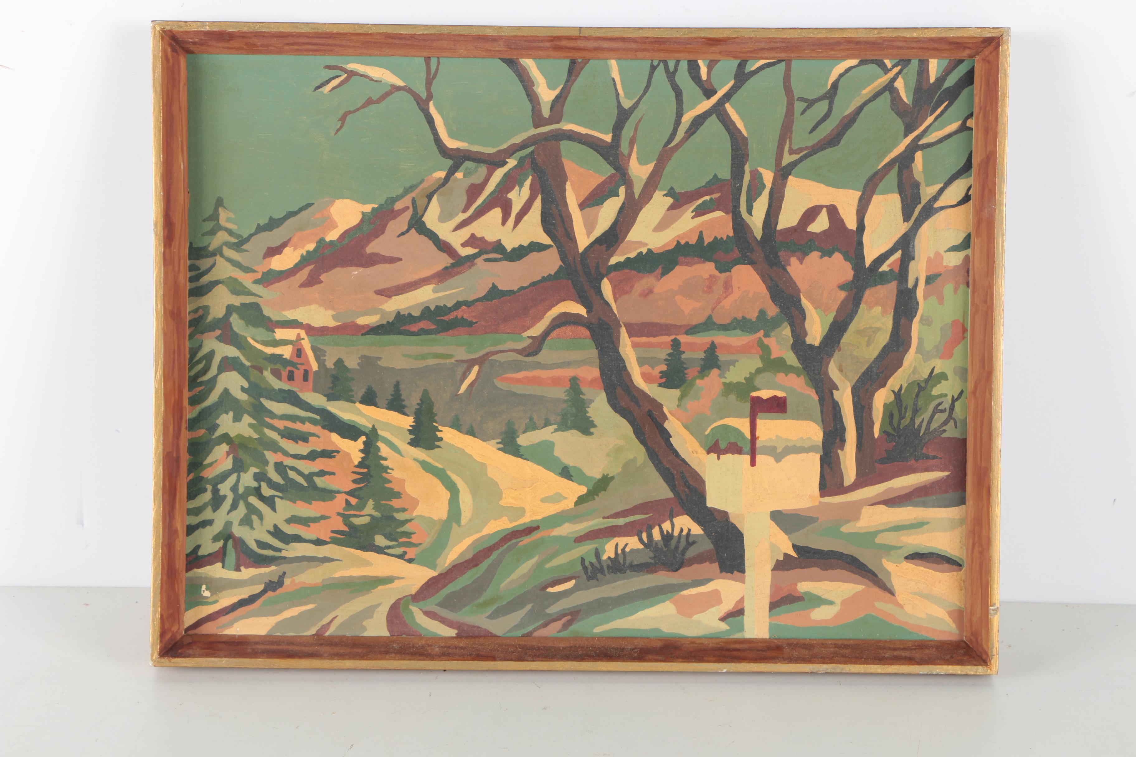 Acrylic Paintings of Landscape Scenes