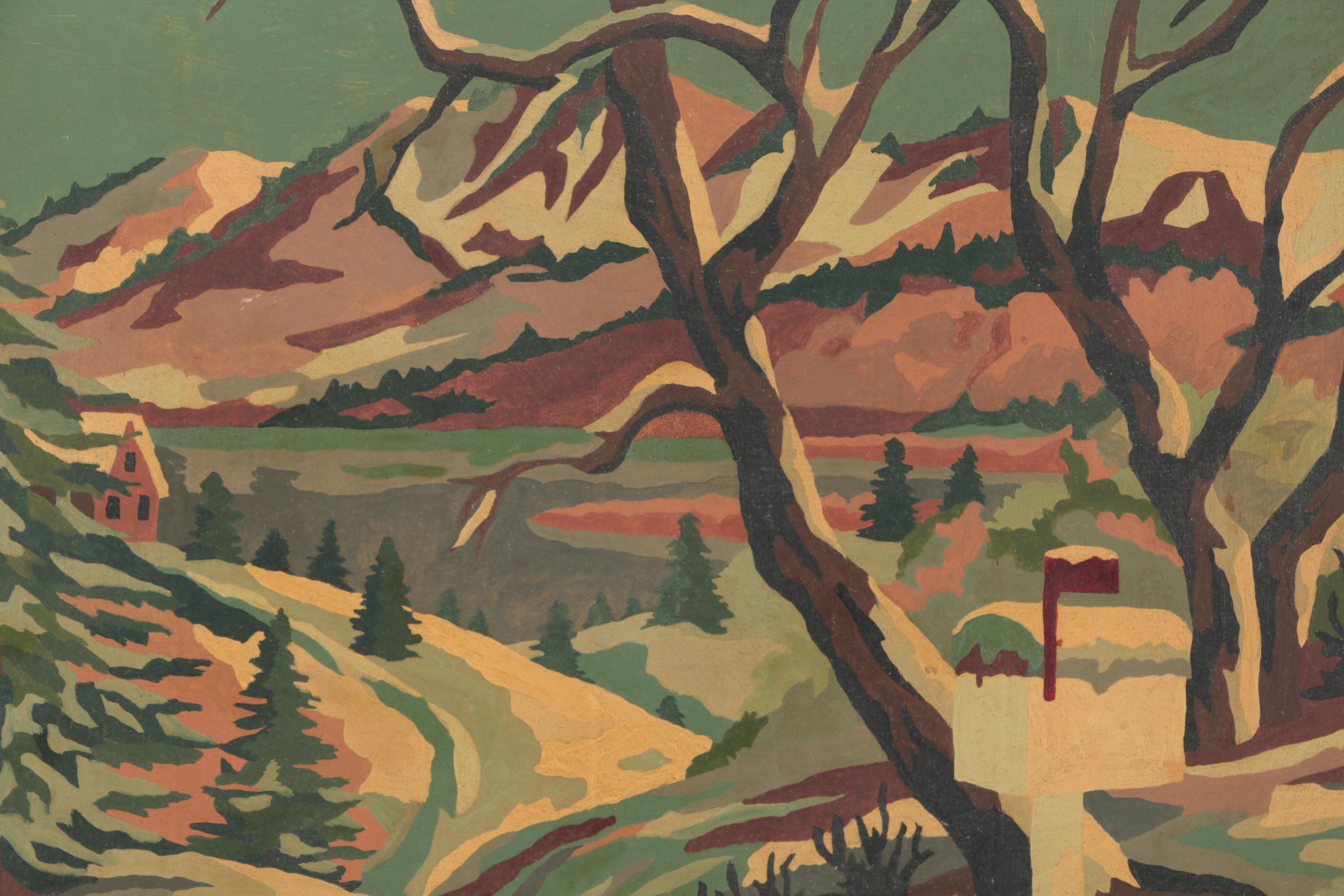 Acrylic Paintings of Landscape Scenes