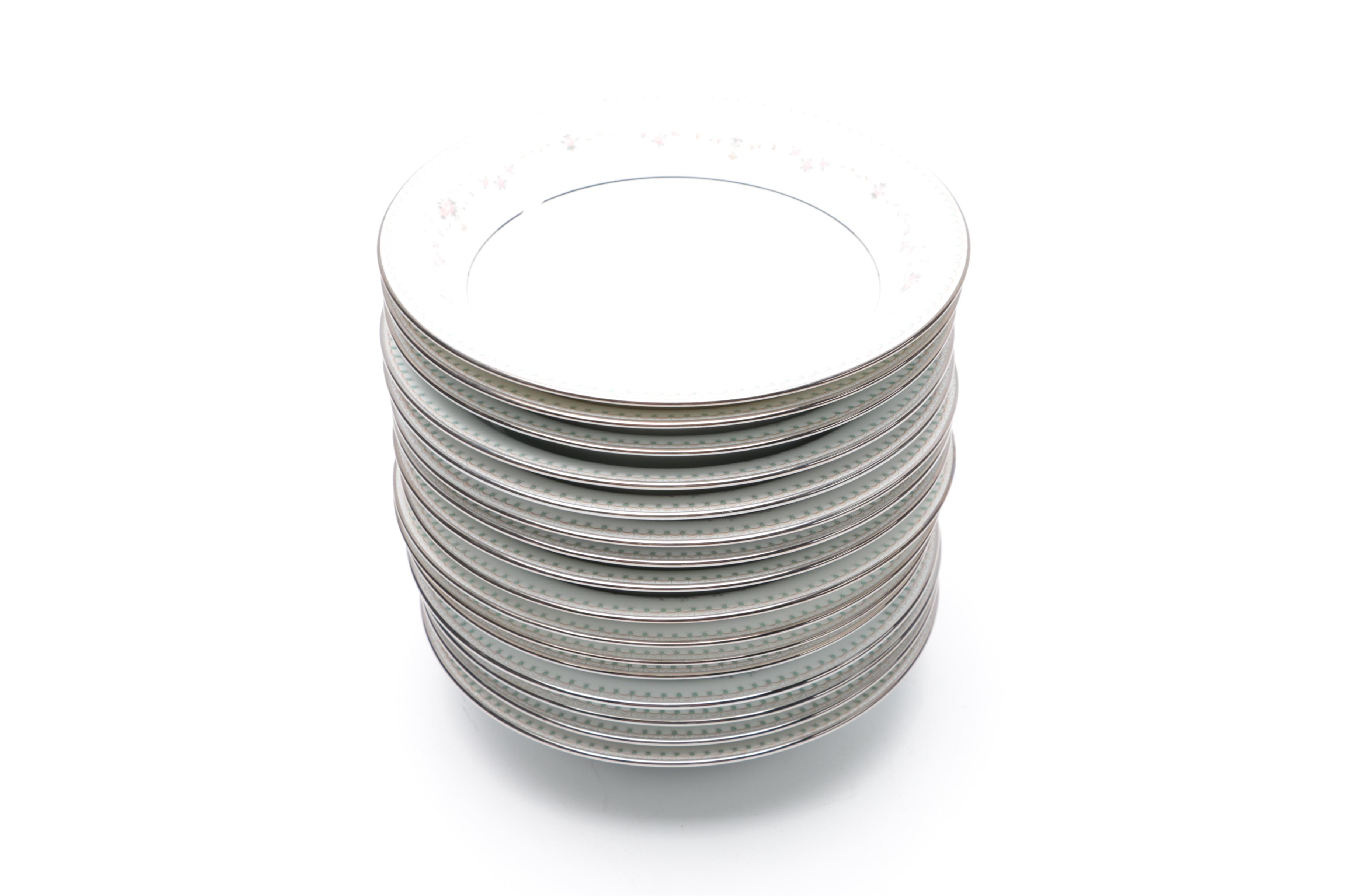 Noritake "Fairmont" Porcelain Dinner Service Circa 1960-86