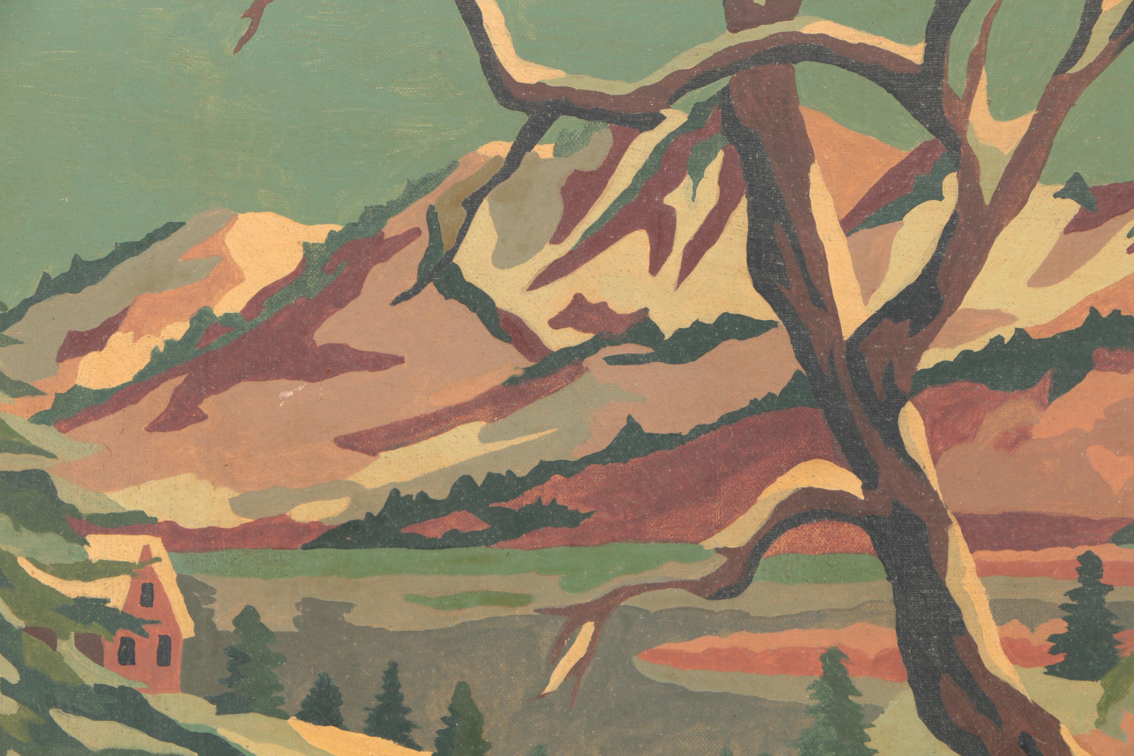 Acrylic Paintings of Landscape Scenes