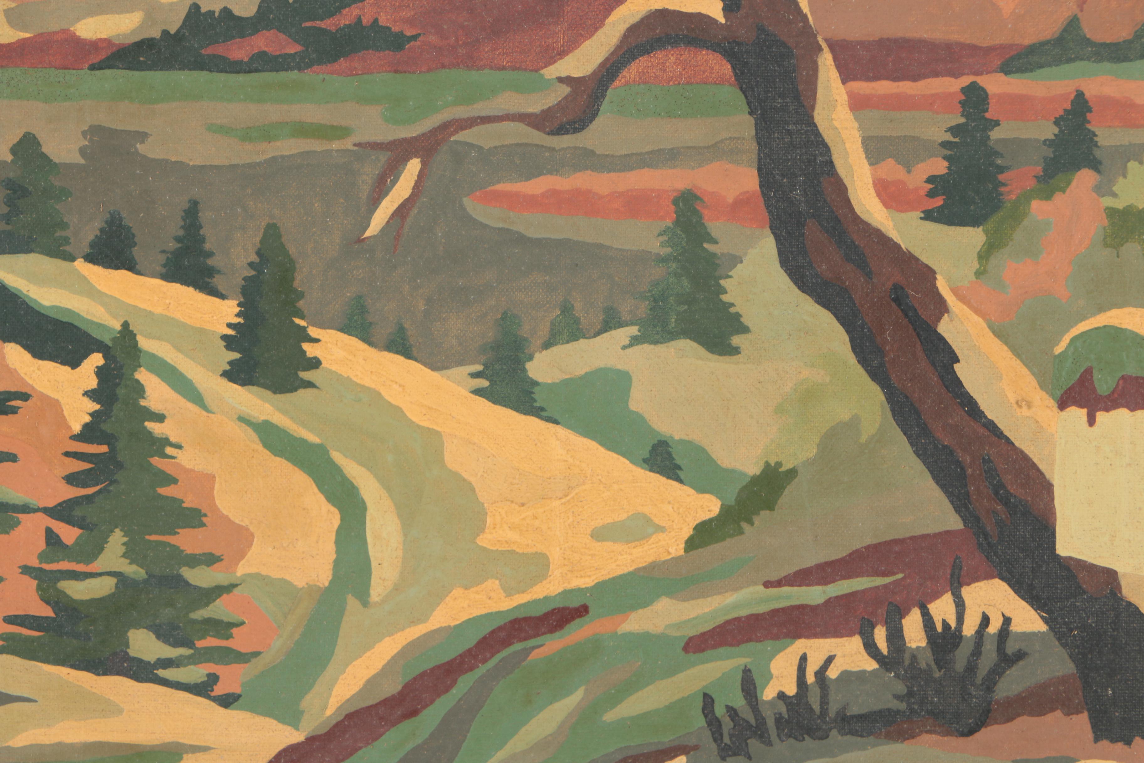 Acrylic Paintings of Landscape Scenes