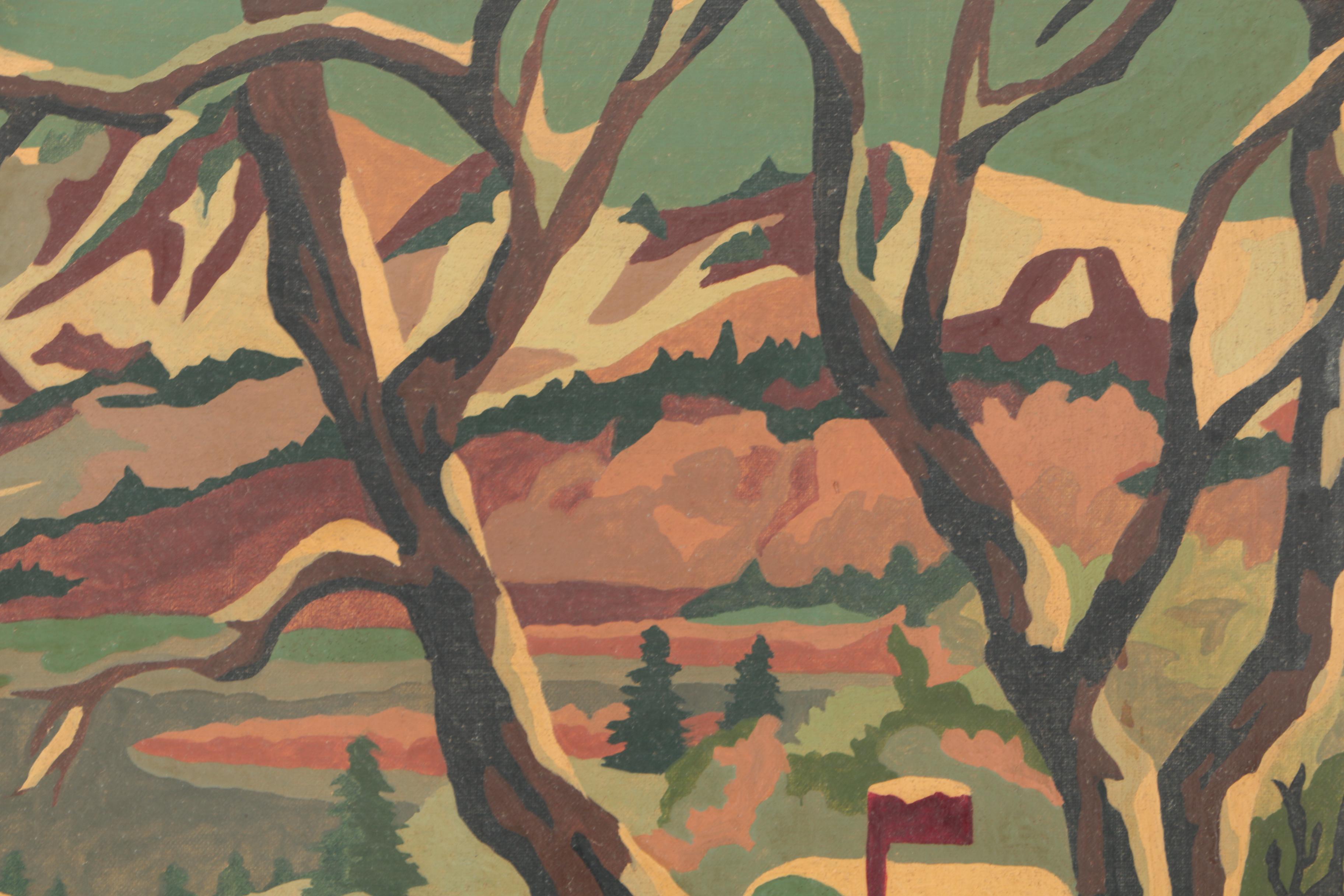 Acrylic Paintings of Landscape Scenes