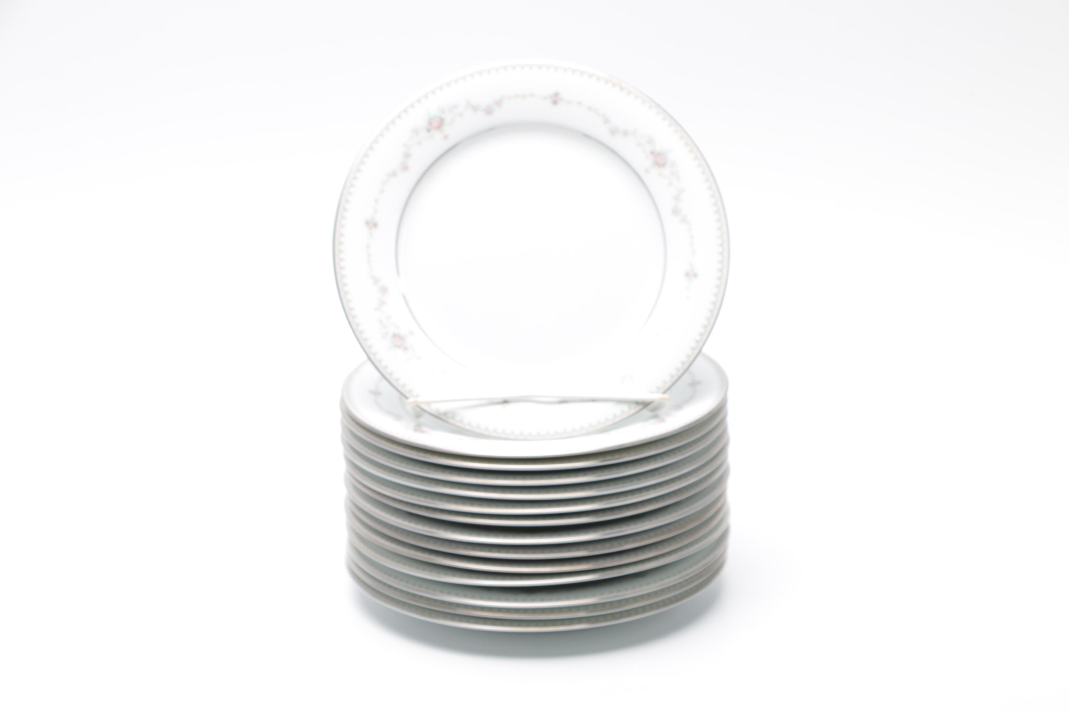 Noritake "Fairmont" Porcelain Dinner Service Circa 1960-86