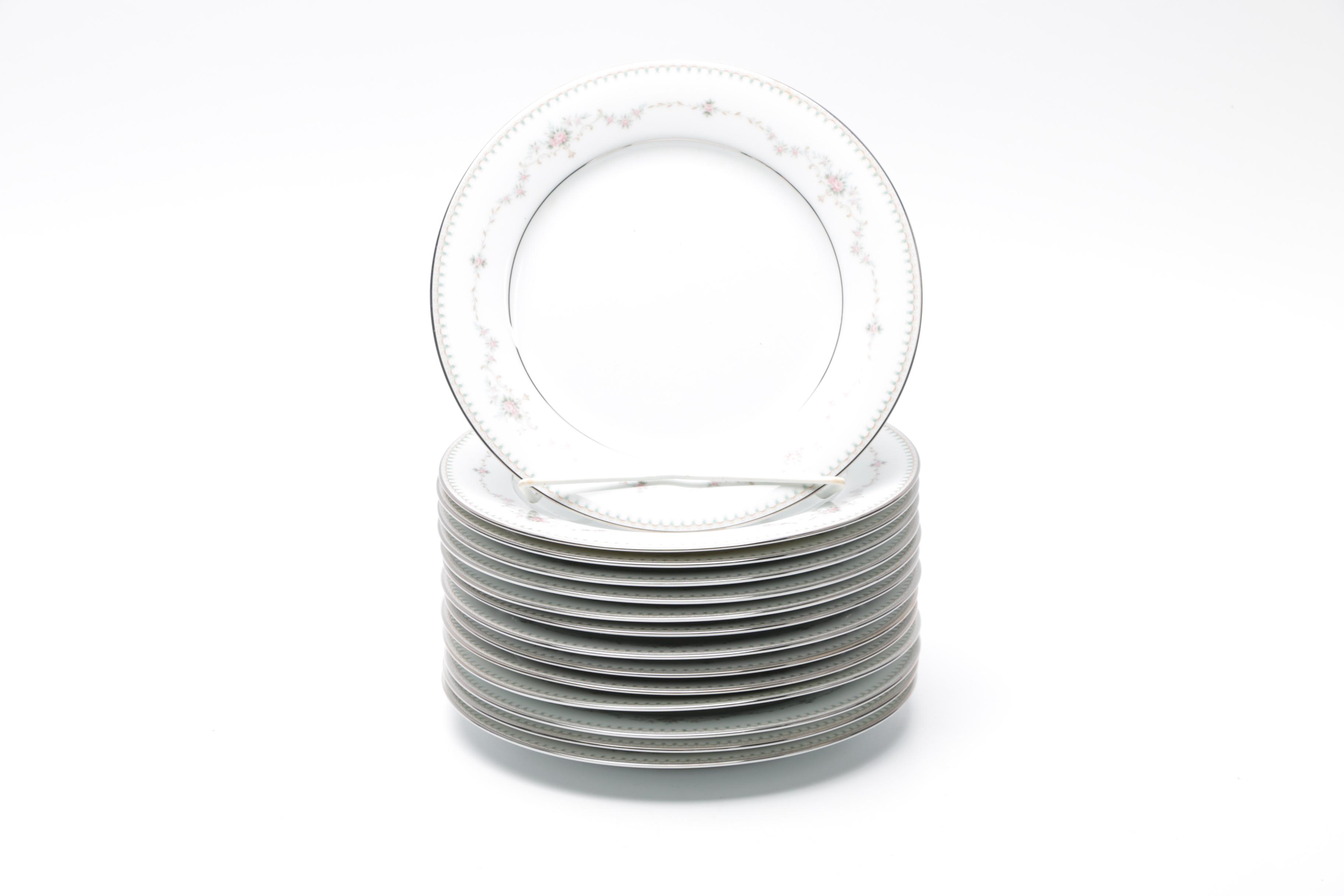 Noritake "Fairmont" Porcelain Dinner Service Circa 1960-86