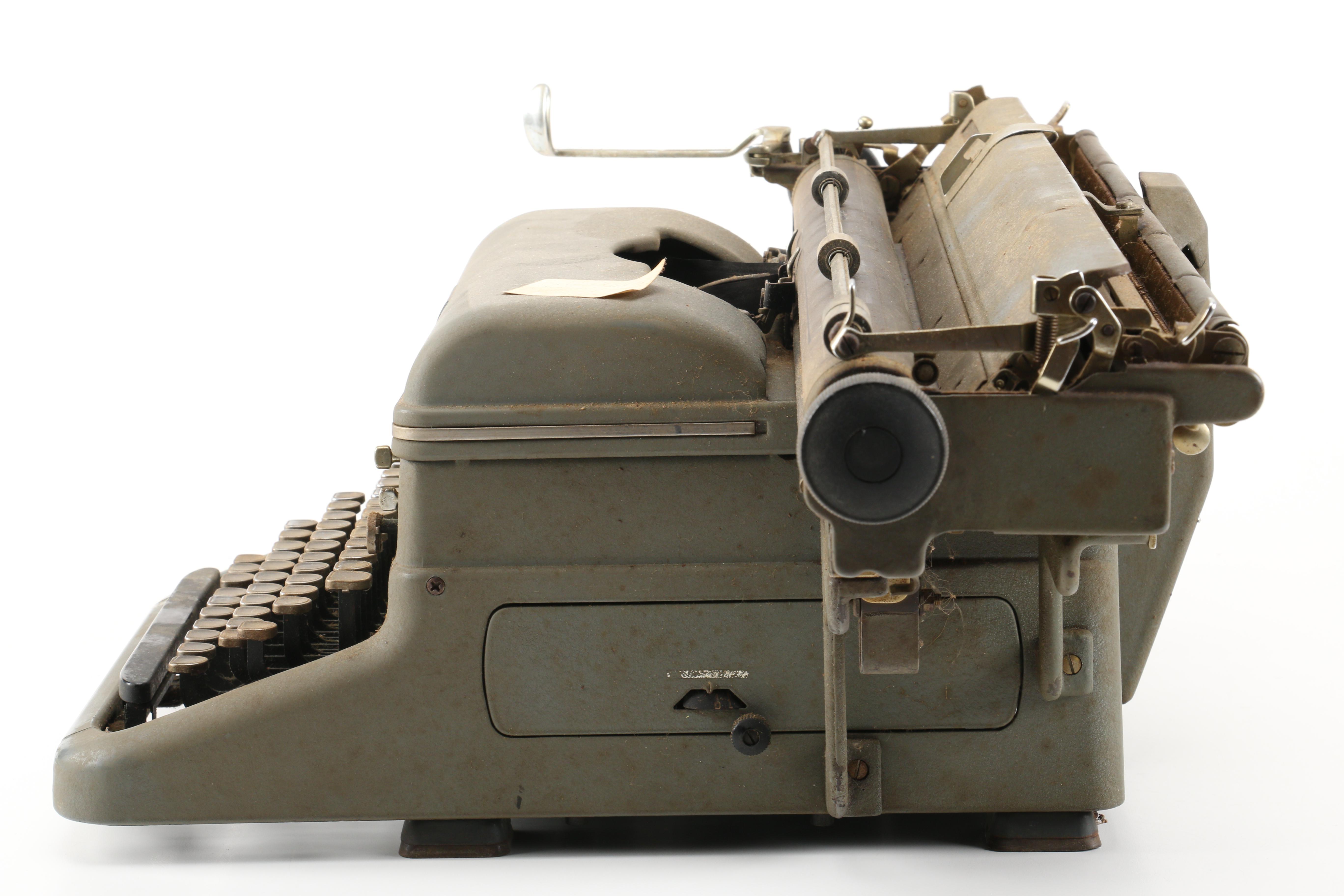 Vintage Royal Gray Typewriter