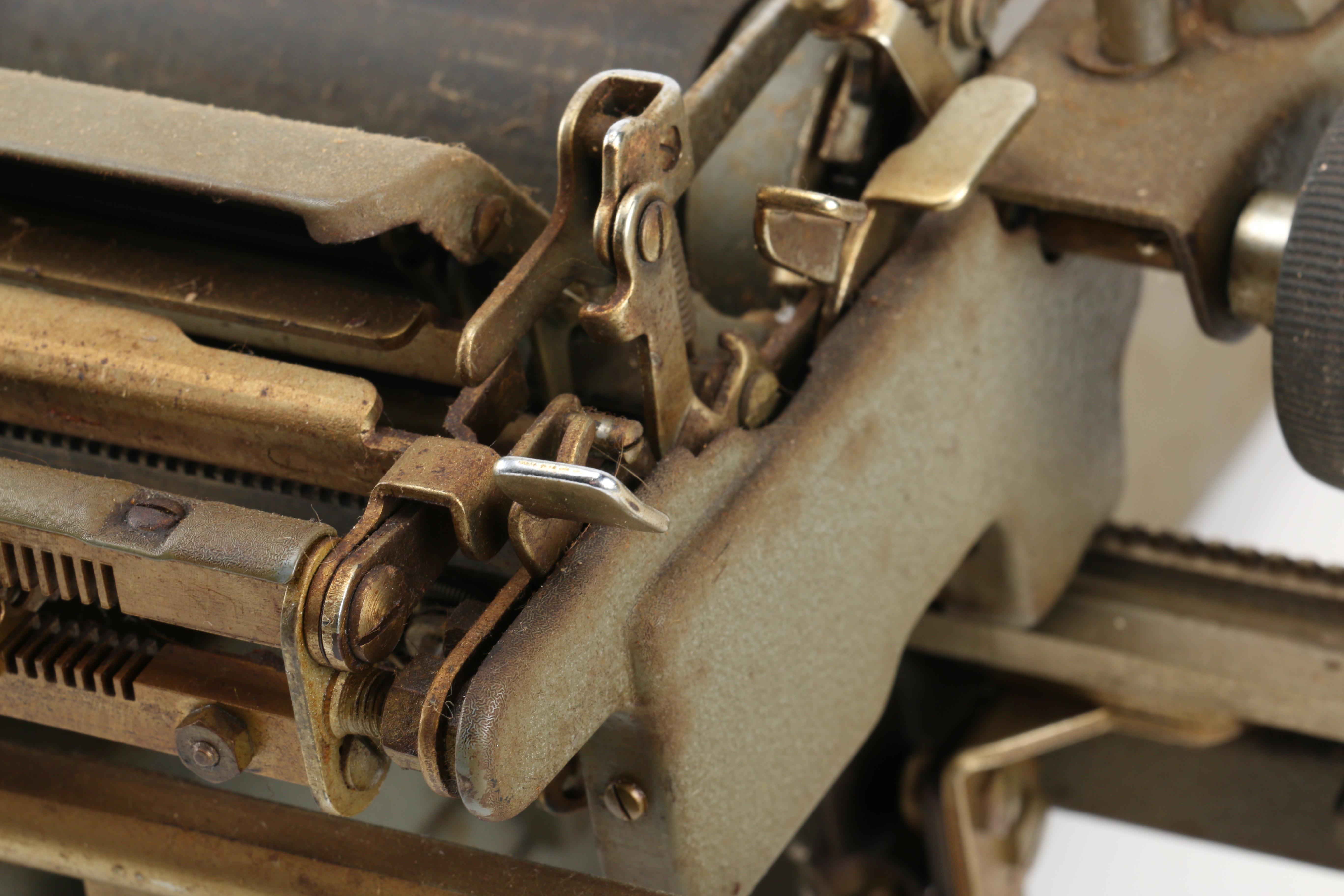 Vintage Royal Gray Typewriter