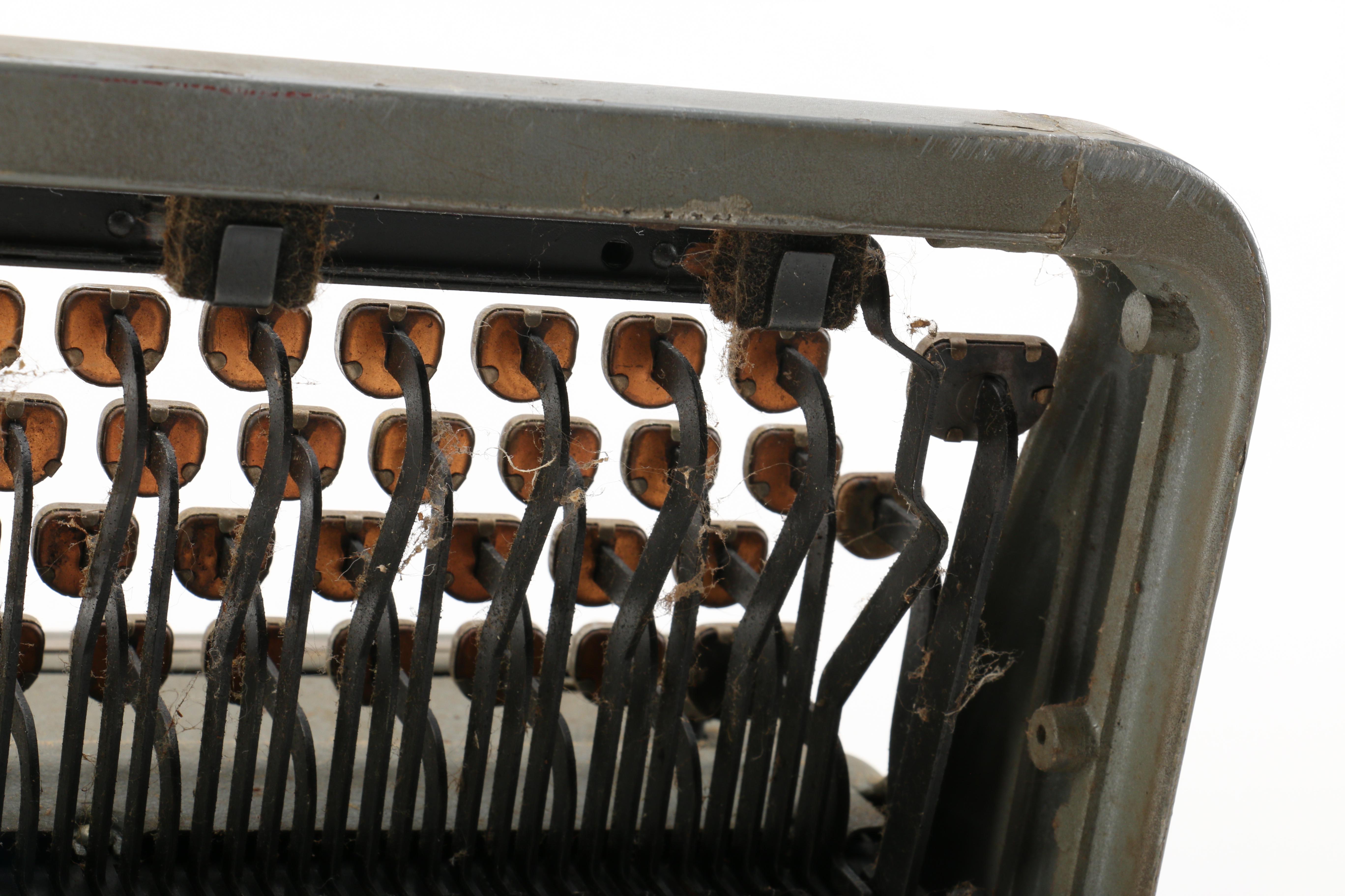 Vintage Royal Gray Typewriter