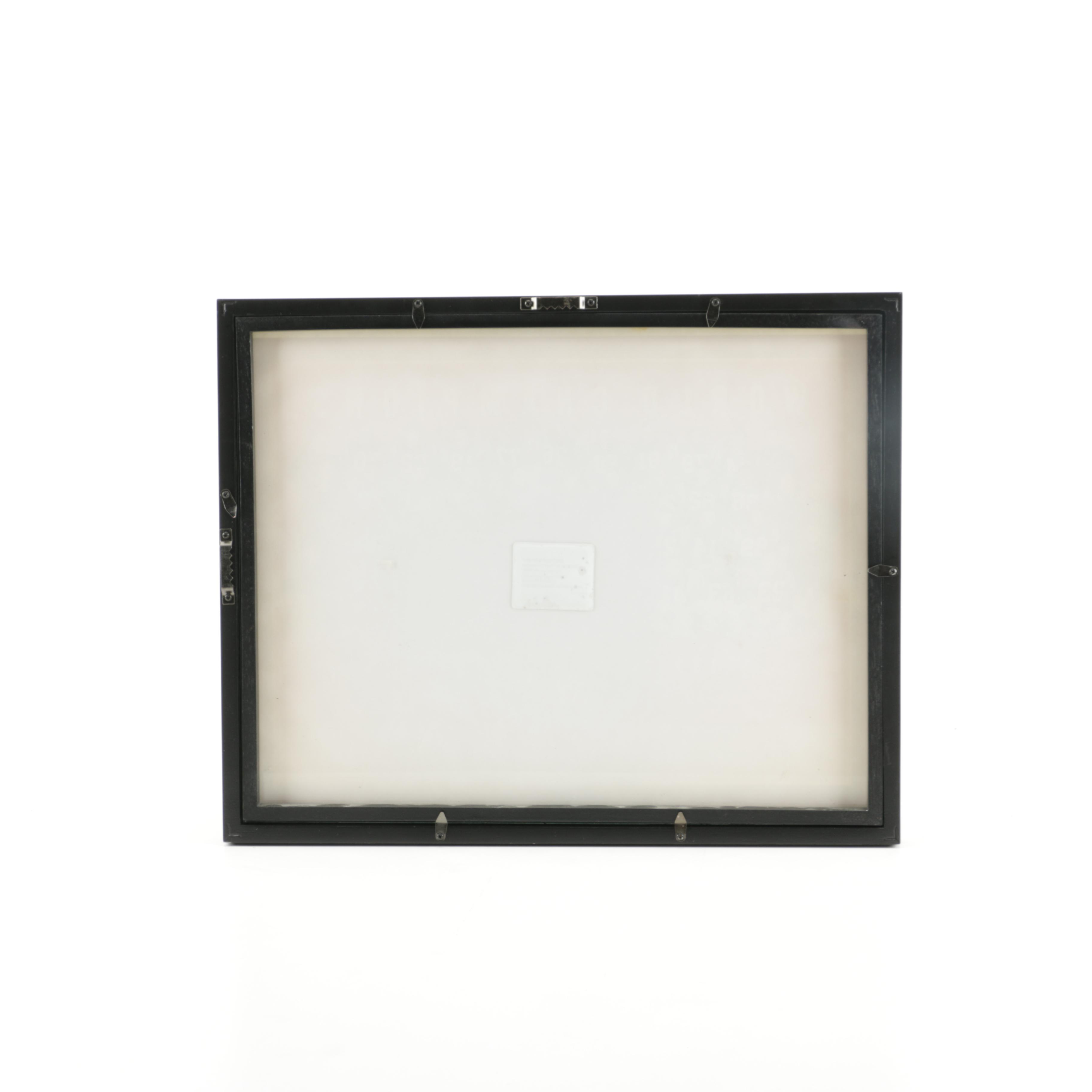 1958 Baltimore Colts Framed World Champions Poster