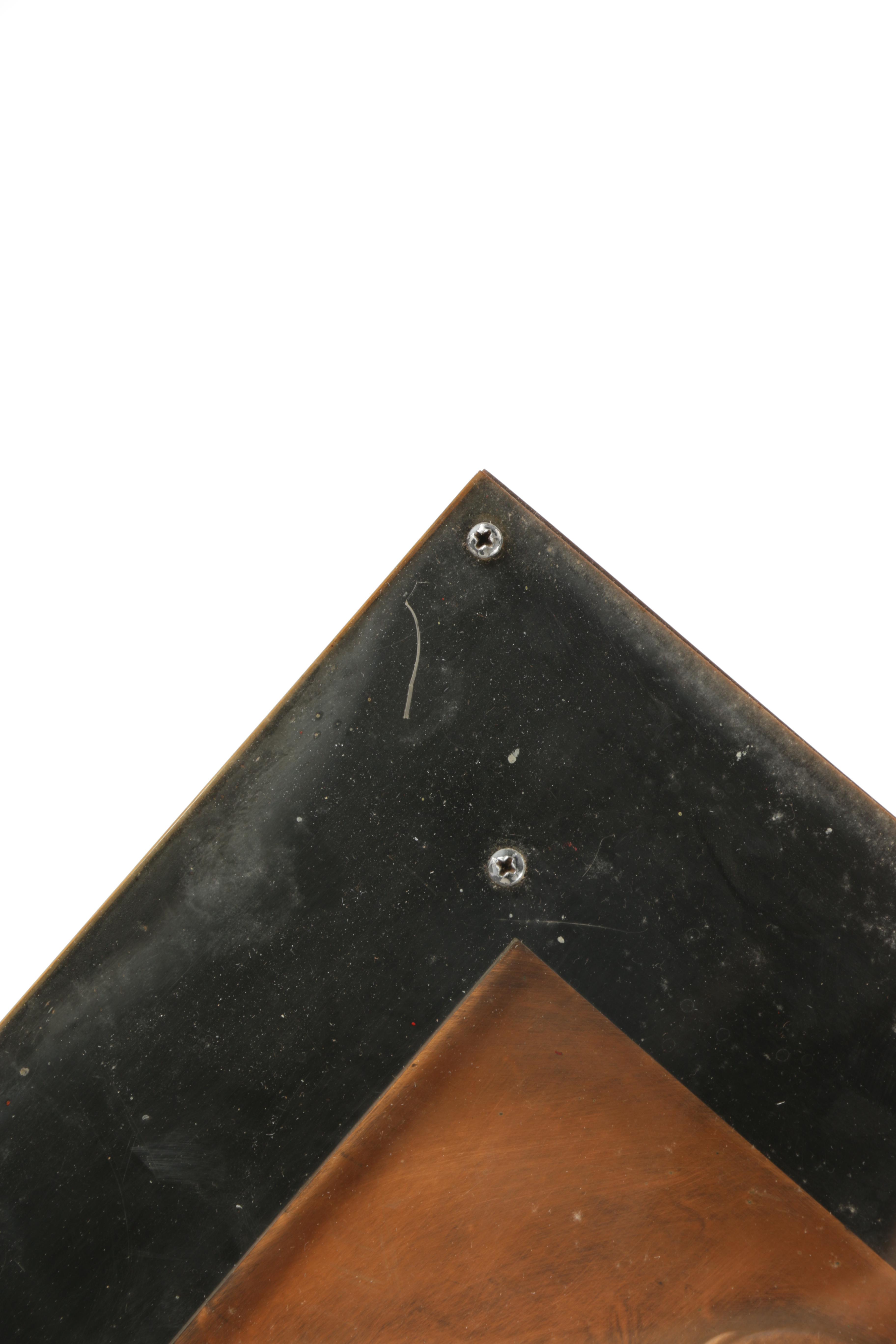 Southeast Asian Inspired Portraits of People Wearing Ceremonial Headdresses in Relief on Copper Plates