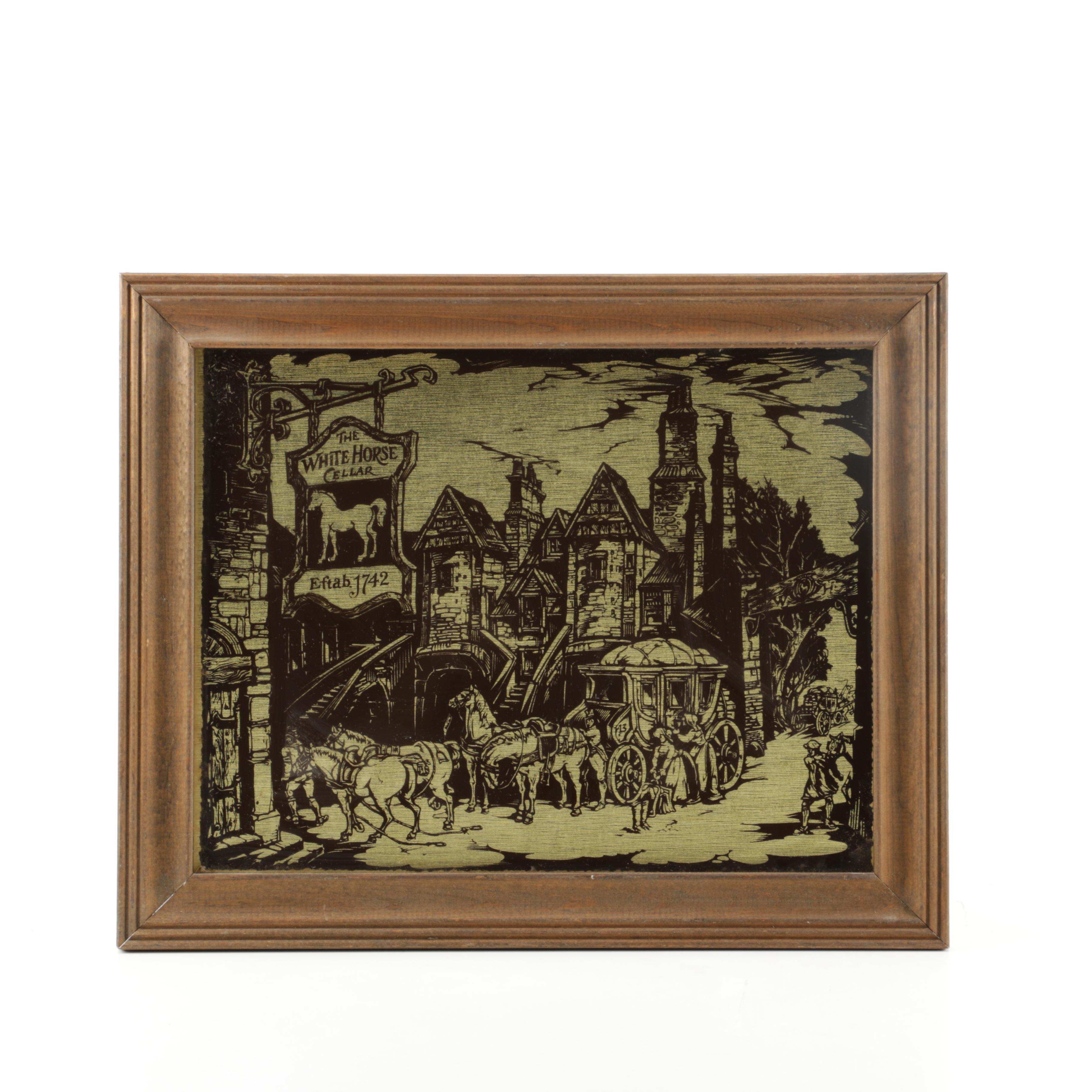 Reverse Painting on Glass