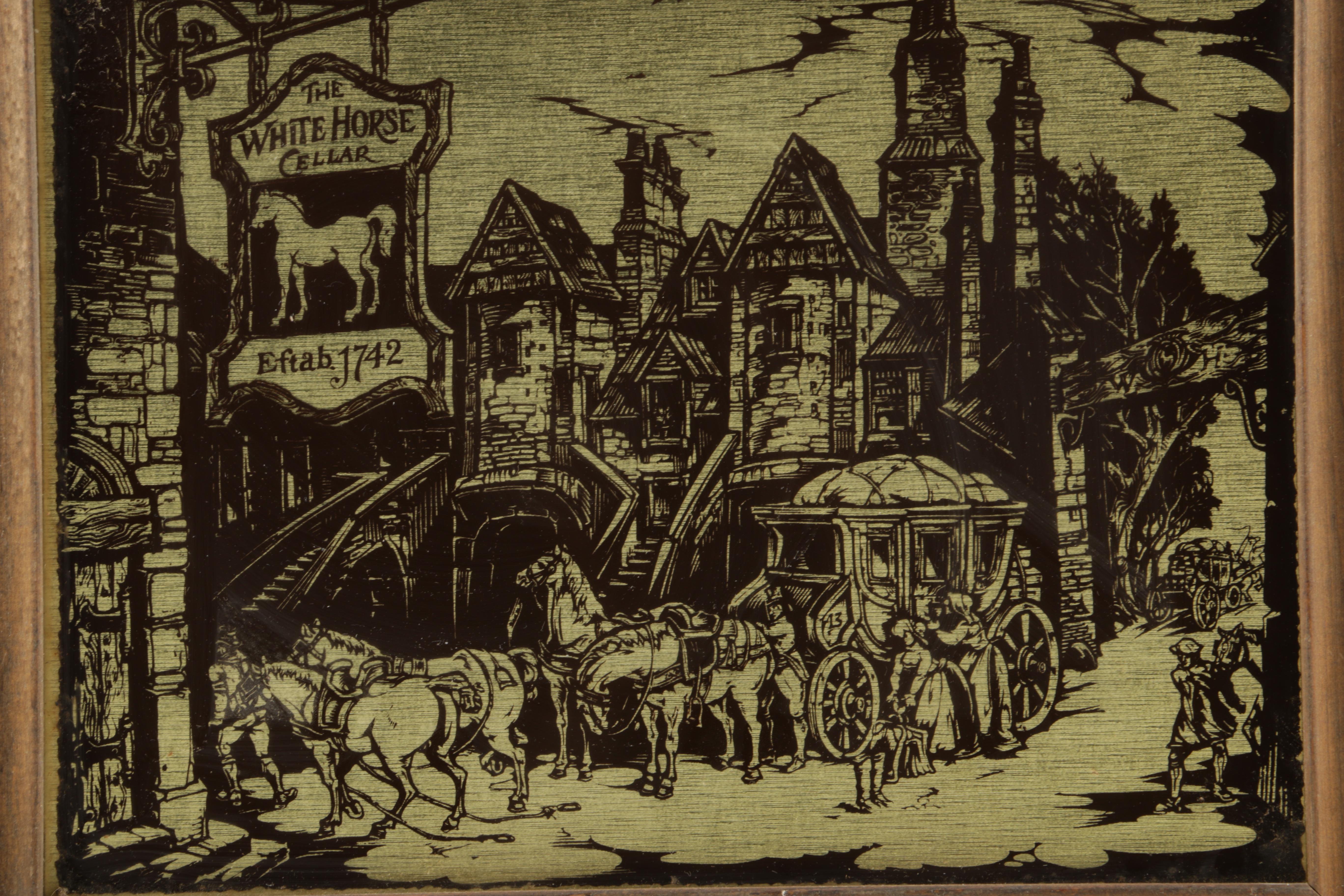 Reverse Painting on Glass