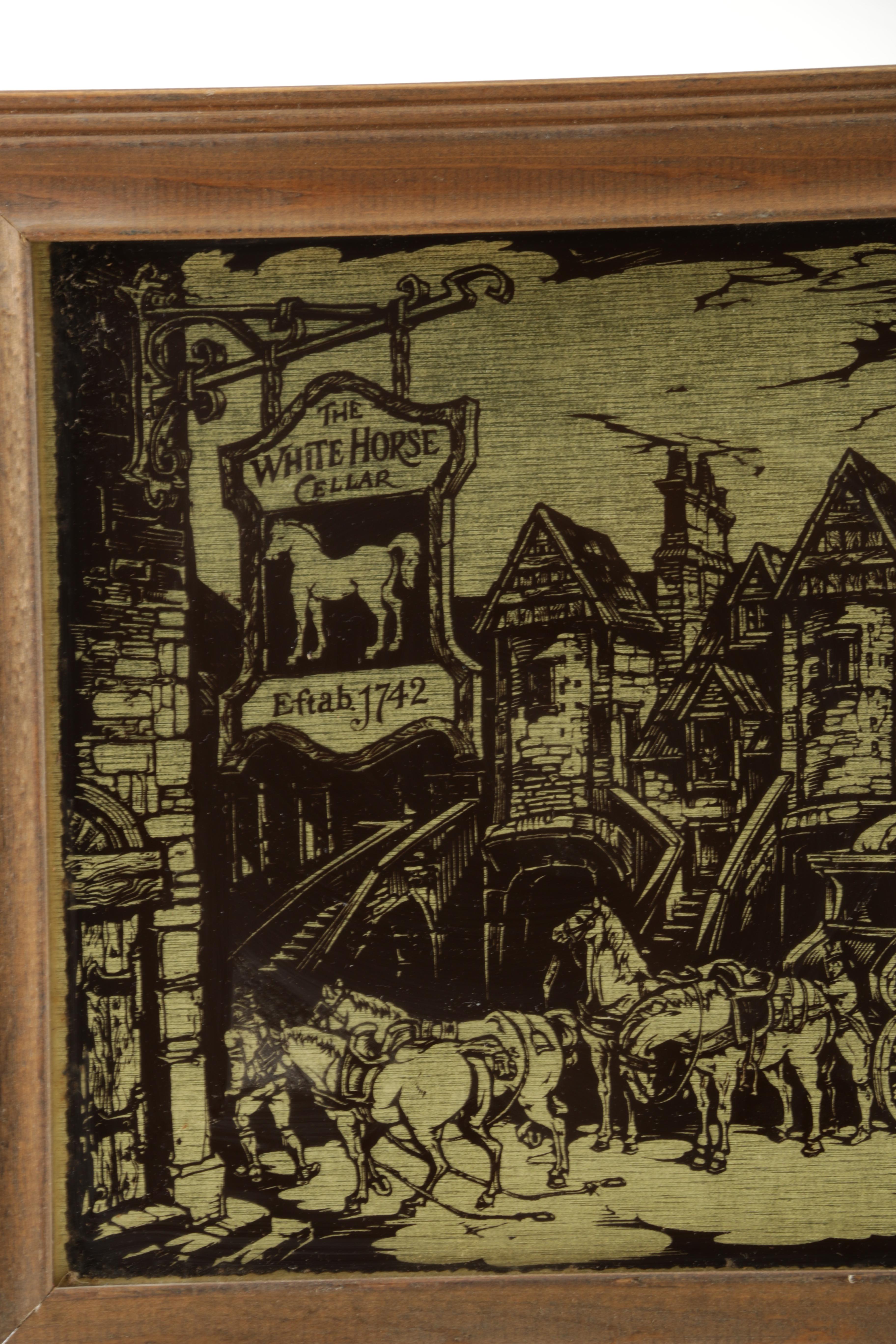 Reverse Painting on Glass