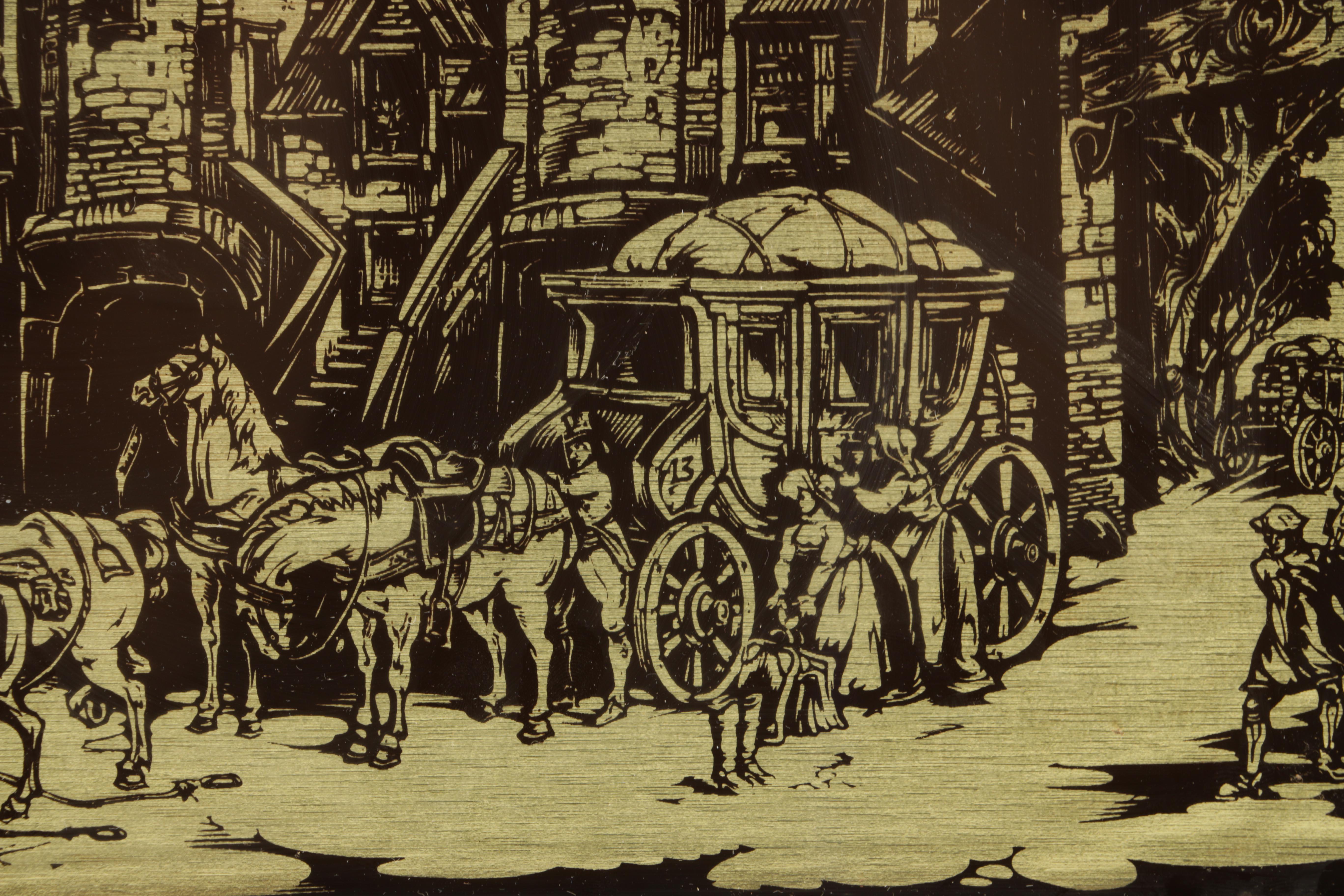 Reverse Painting on Glass